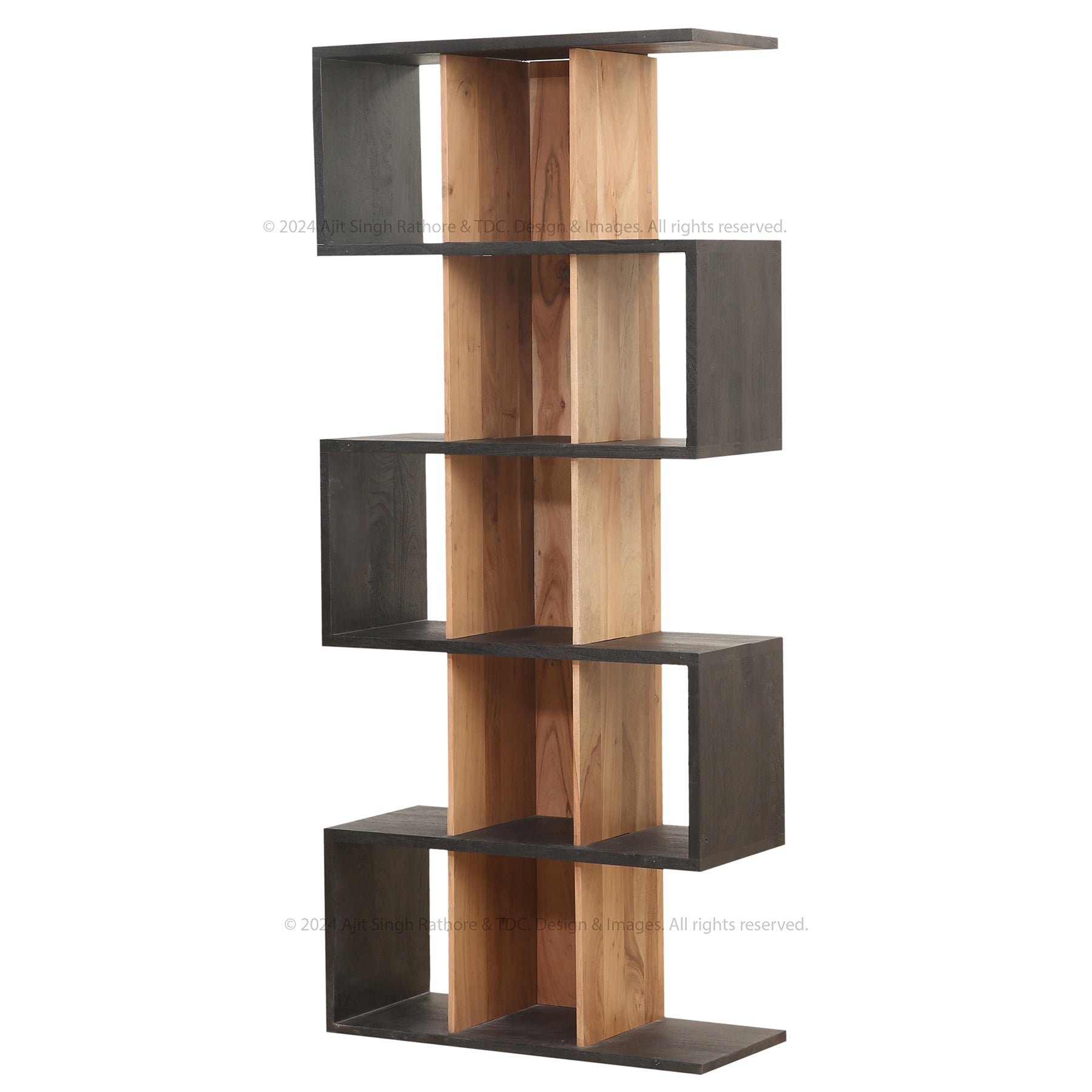 Windsor Contemporary Solid Wood Bookshelf