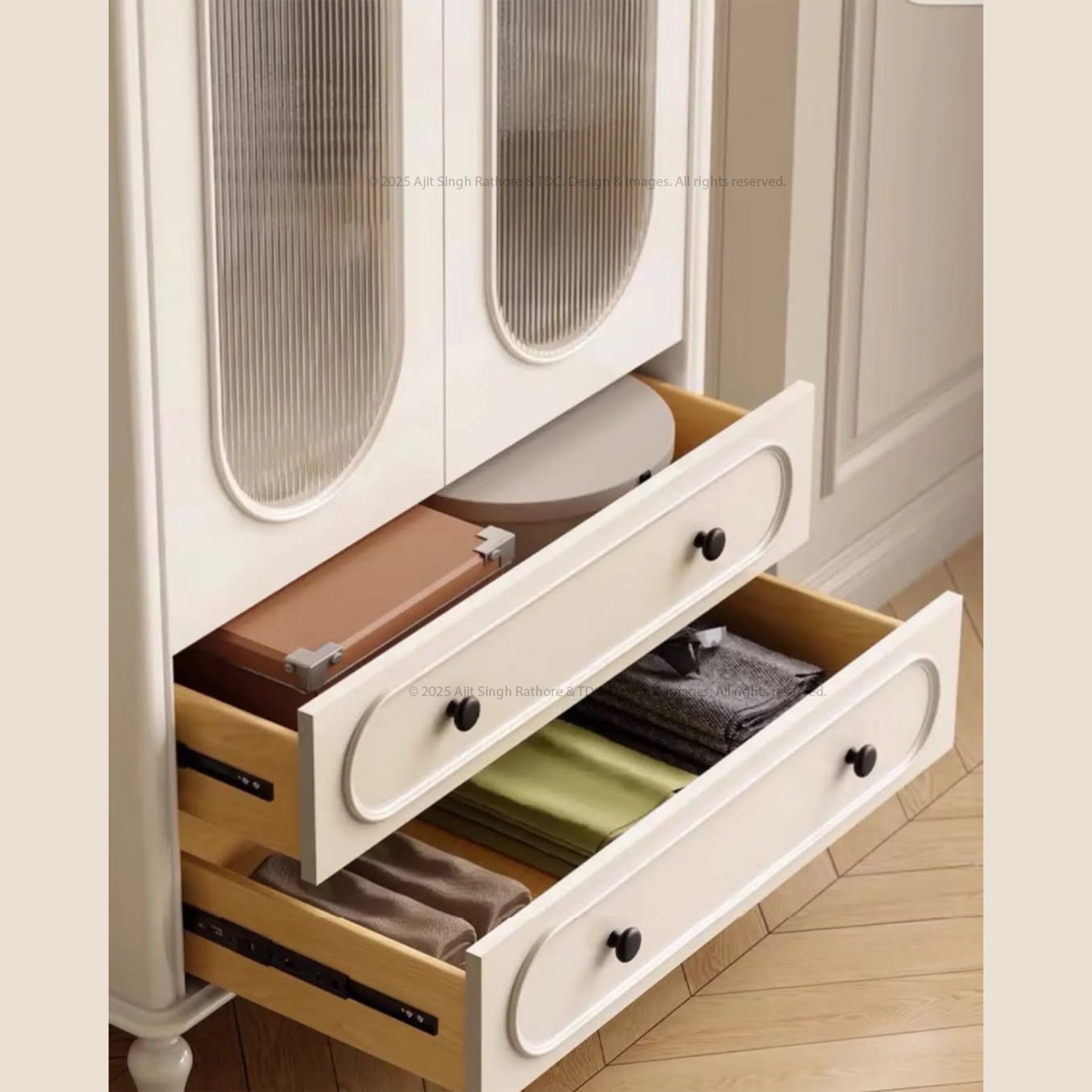 Aberdeen Solid Wood Armoire Wardrobe