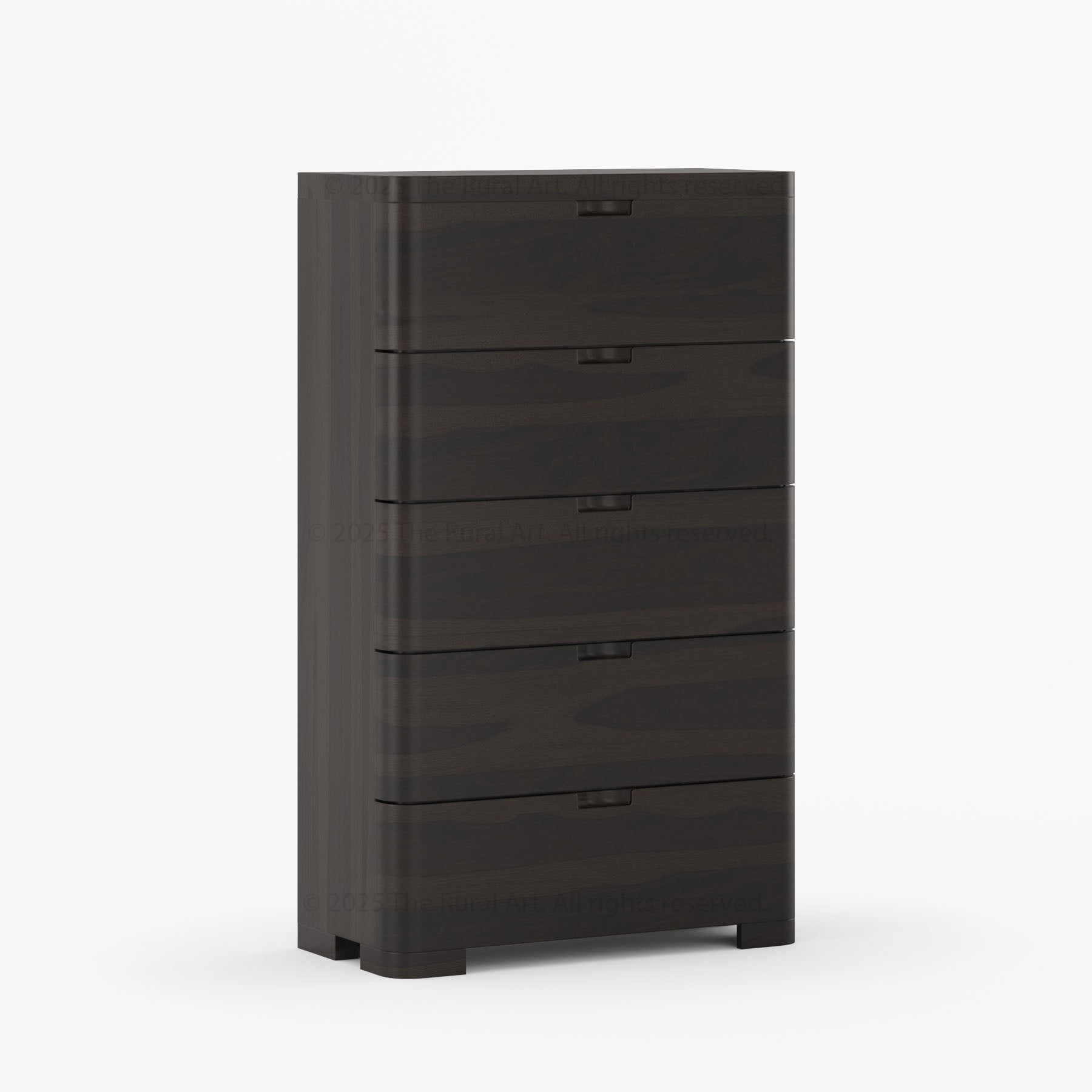Beverly 6-Drawer Dresser | Solid Wood with Rounded Corners