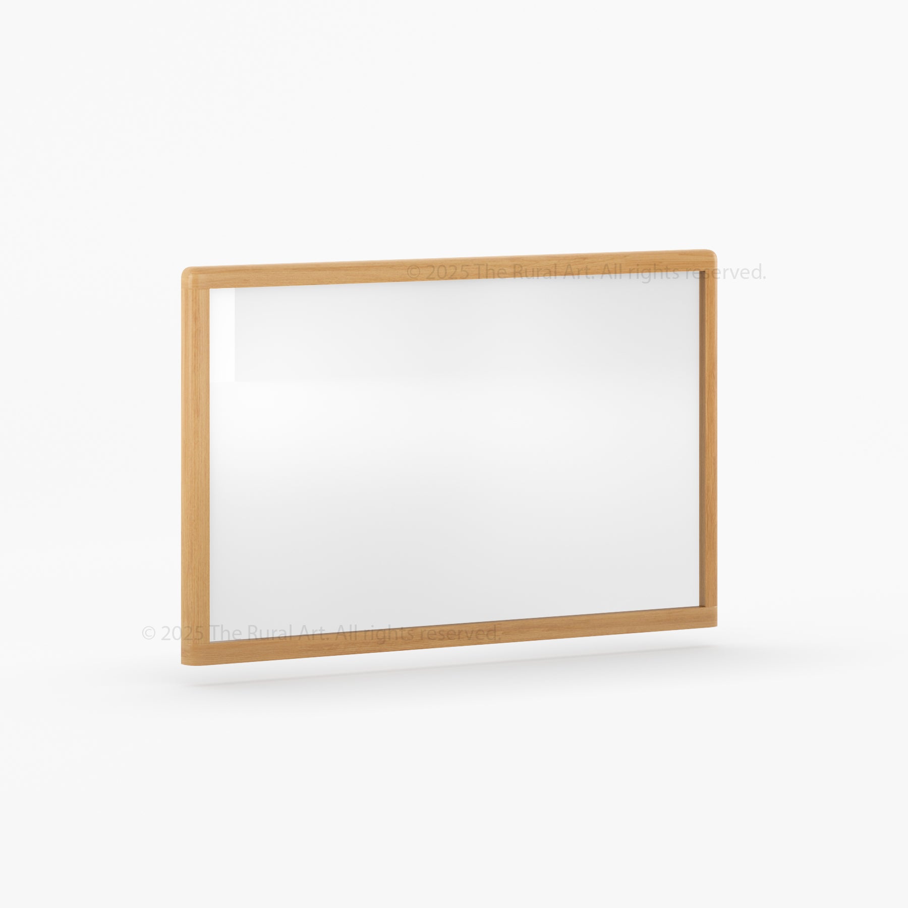 Levittown Solid Teak Wood Framed Mirror