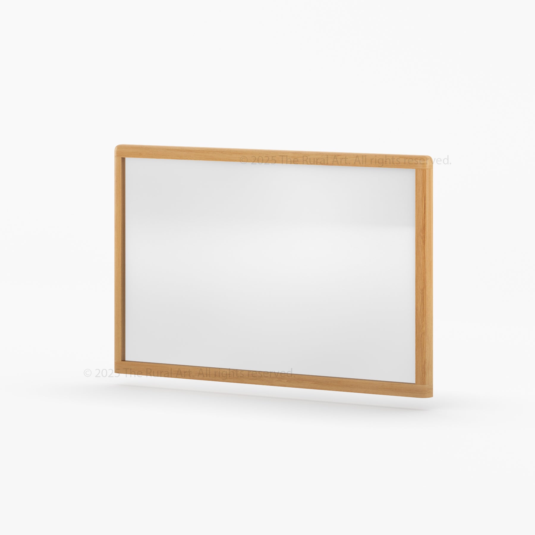 Levittown Solid Teak Wood Framed Mirror