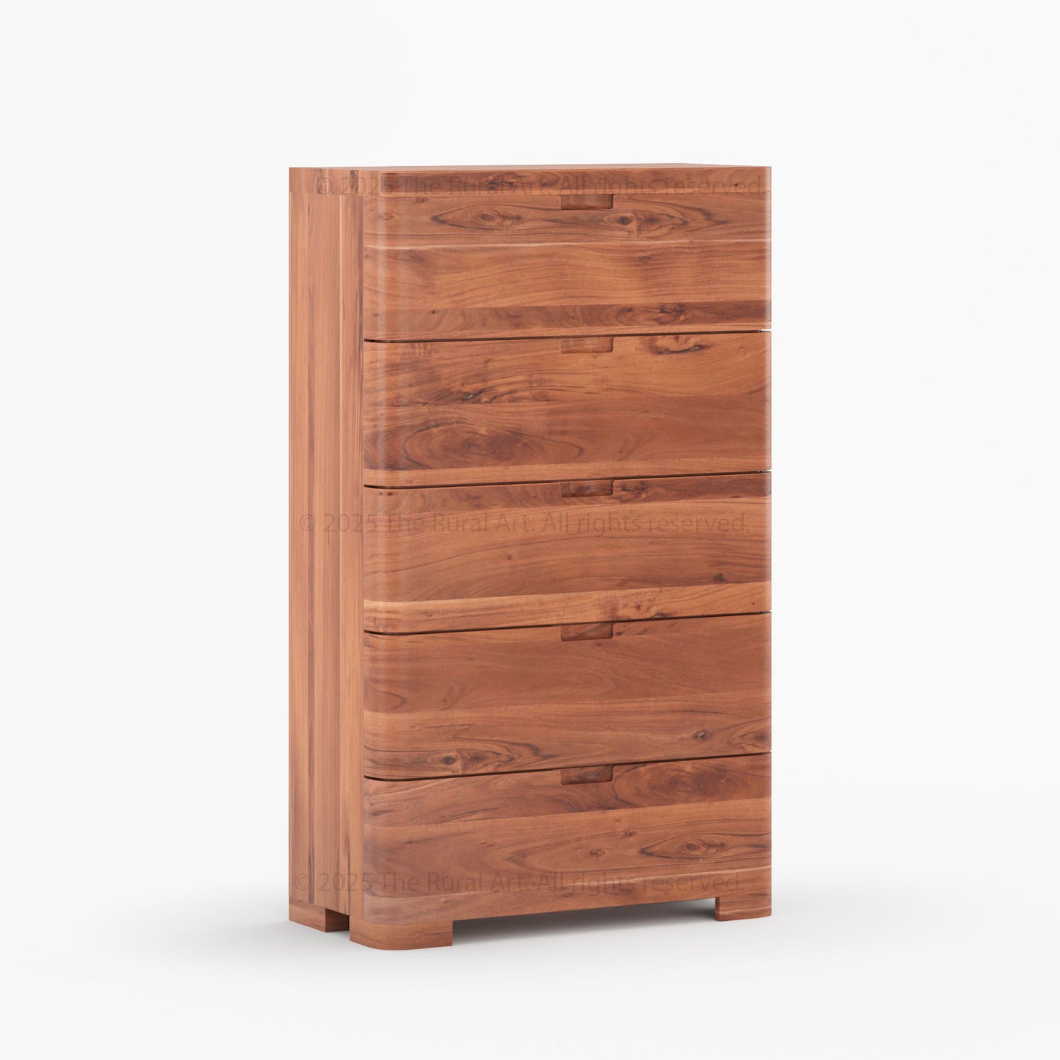 Beverly 6-Drawer Dresser | Solid Wood with Rounded Corners