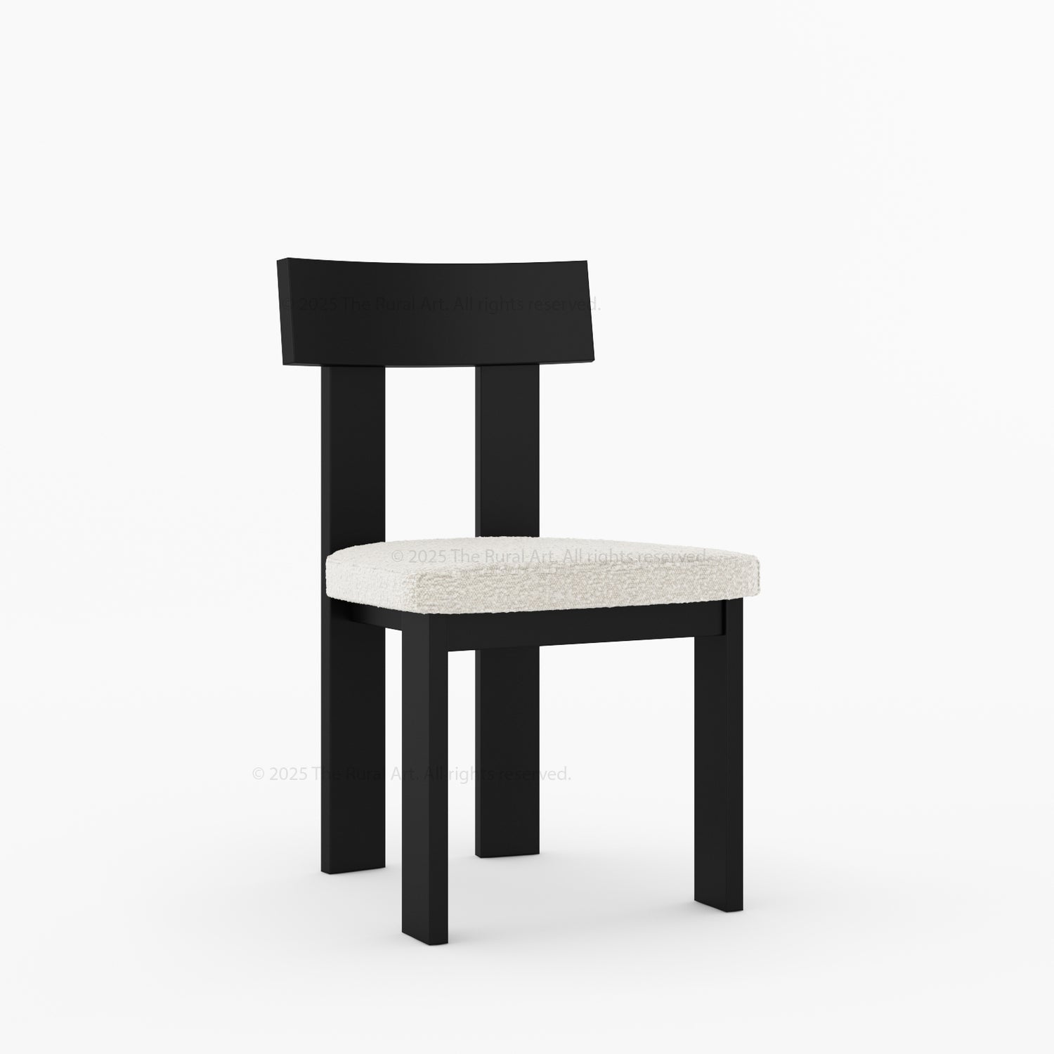 Fontana Modern Scandinavian Solid Wood Dining Chair