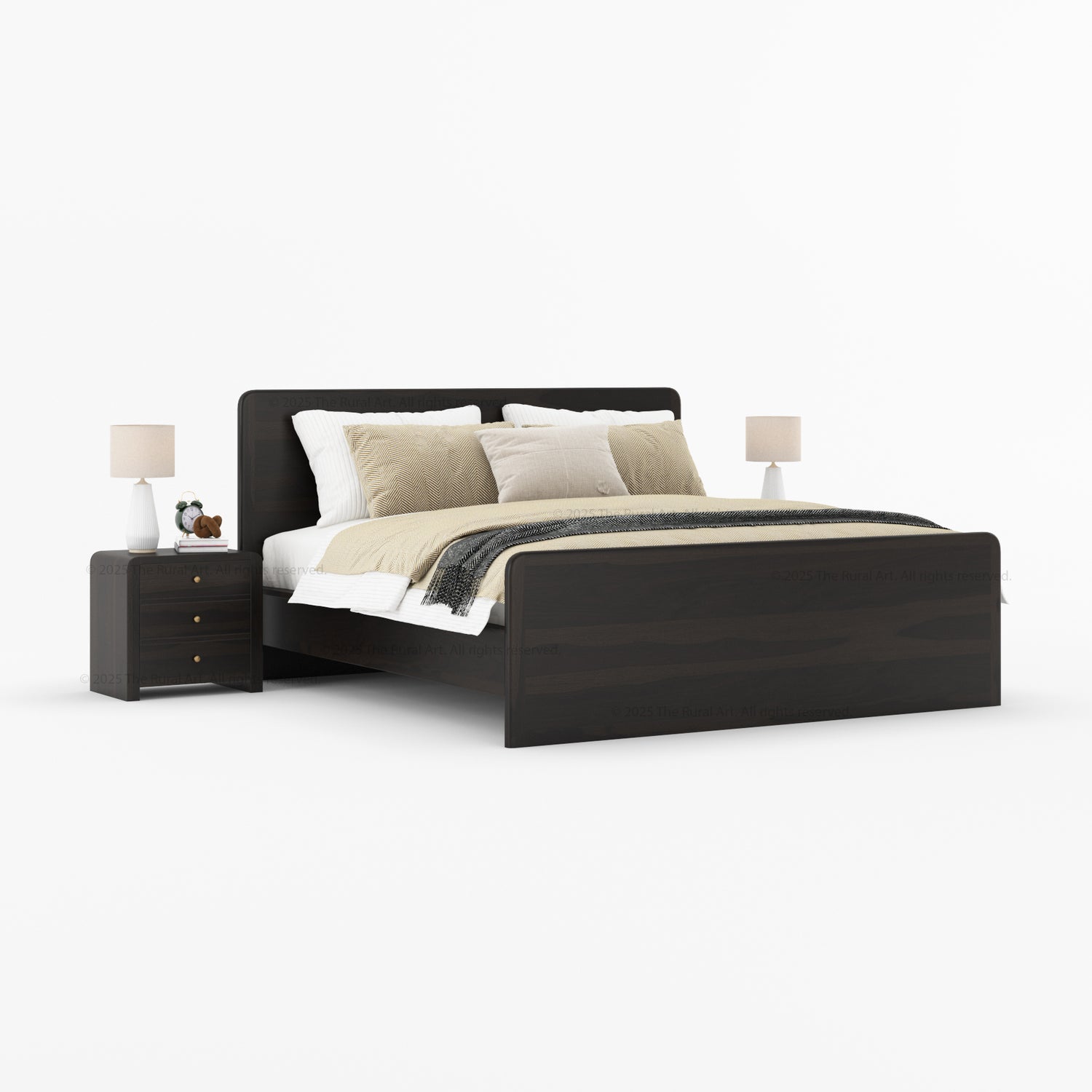 Garland 6 Piece Real Solid Wood Bedroom Set