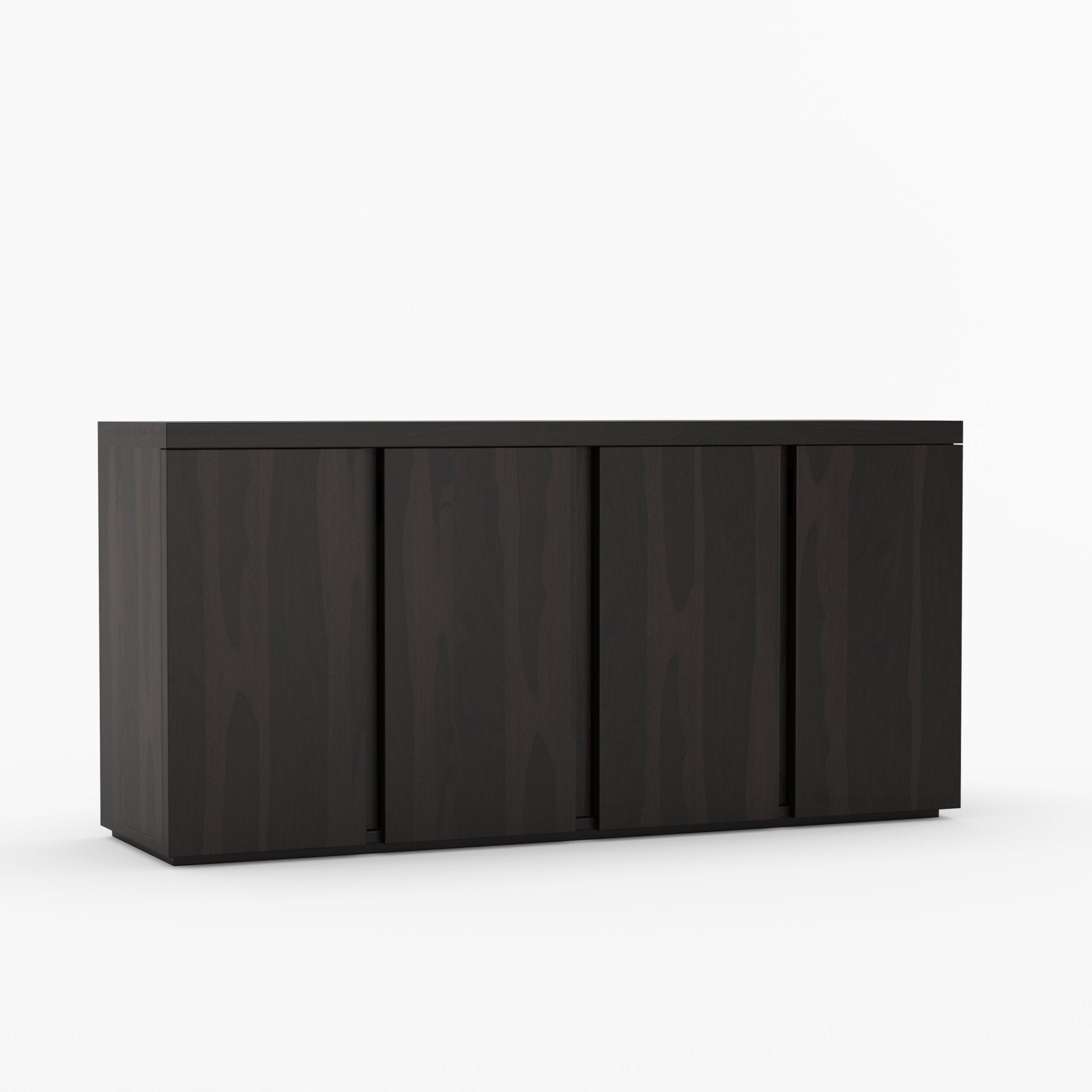 Ozark Modern Solid Wood Four-Door Sideboard