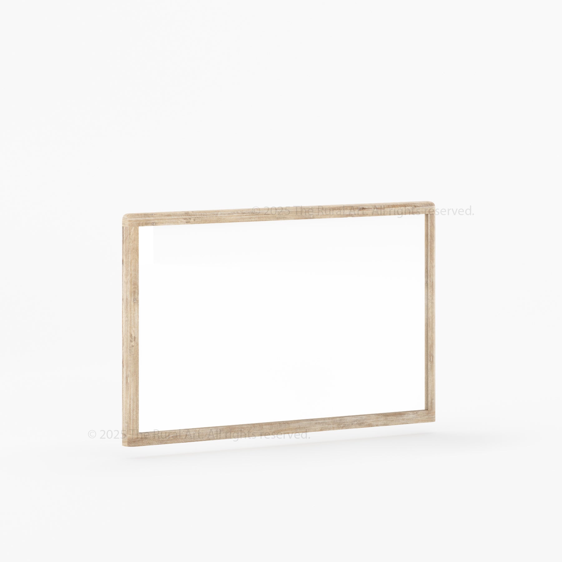 Levittown Solid Teak Wood Framed Mirror