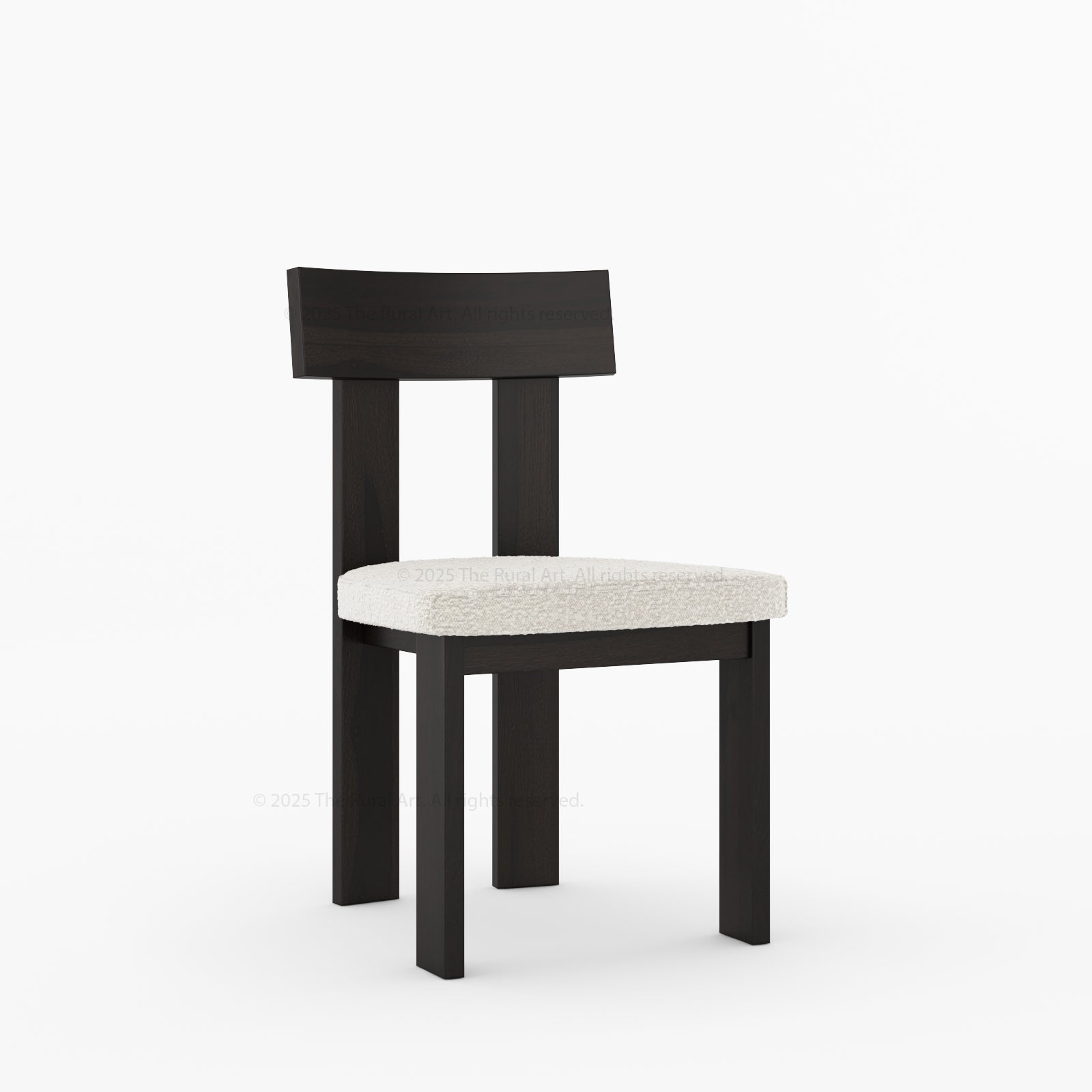 Fontana Modern Scandinavian Solid Wood Dining Chair