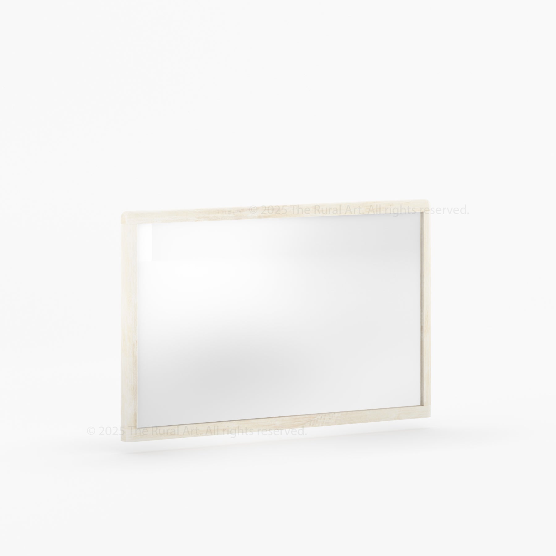 Levittown Solid Teak Wood Framed Mirror