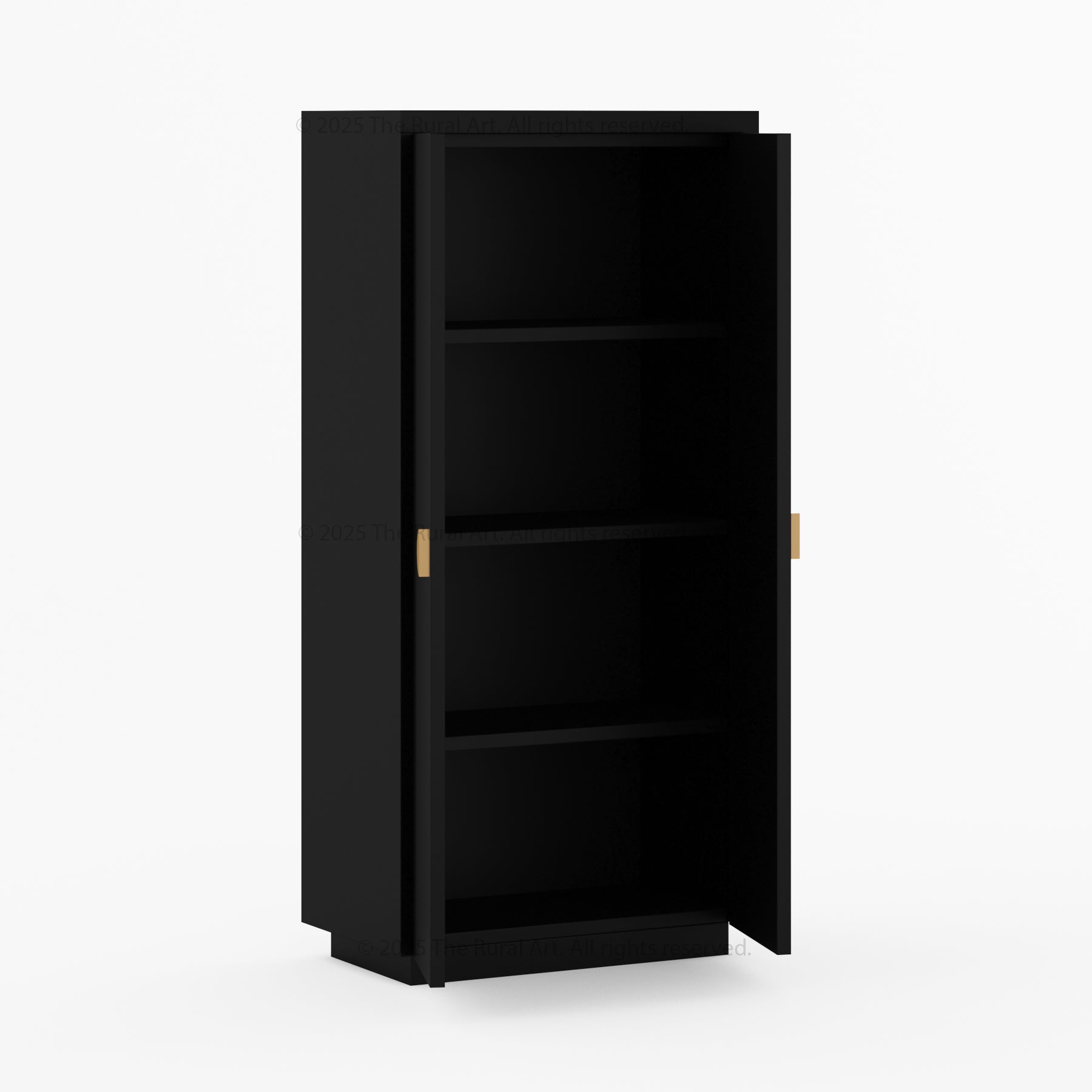Kingston Solid Wood Armoire with Brass Handles