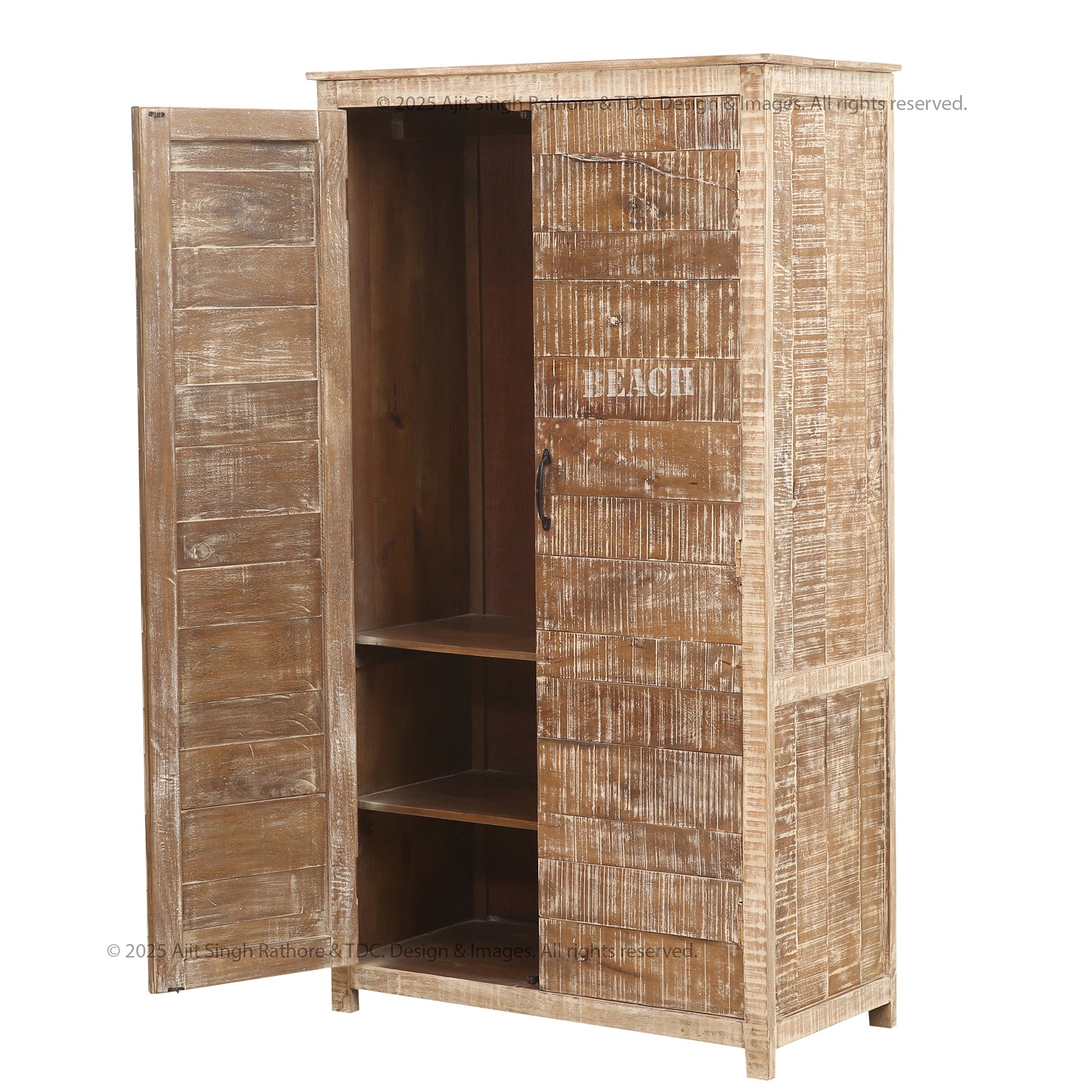 Madison Urban Edge Solid Wood Armoire
