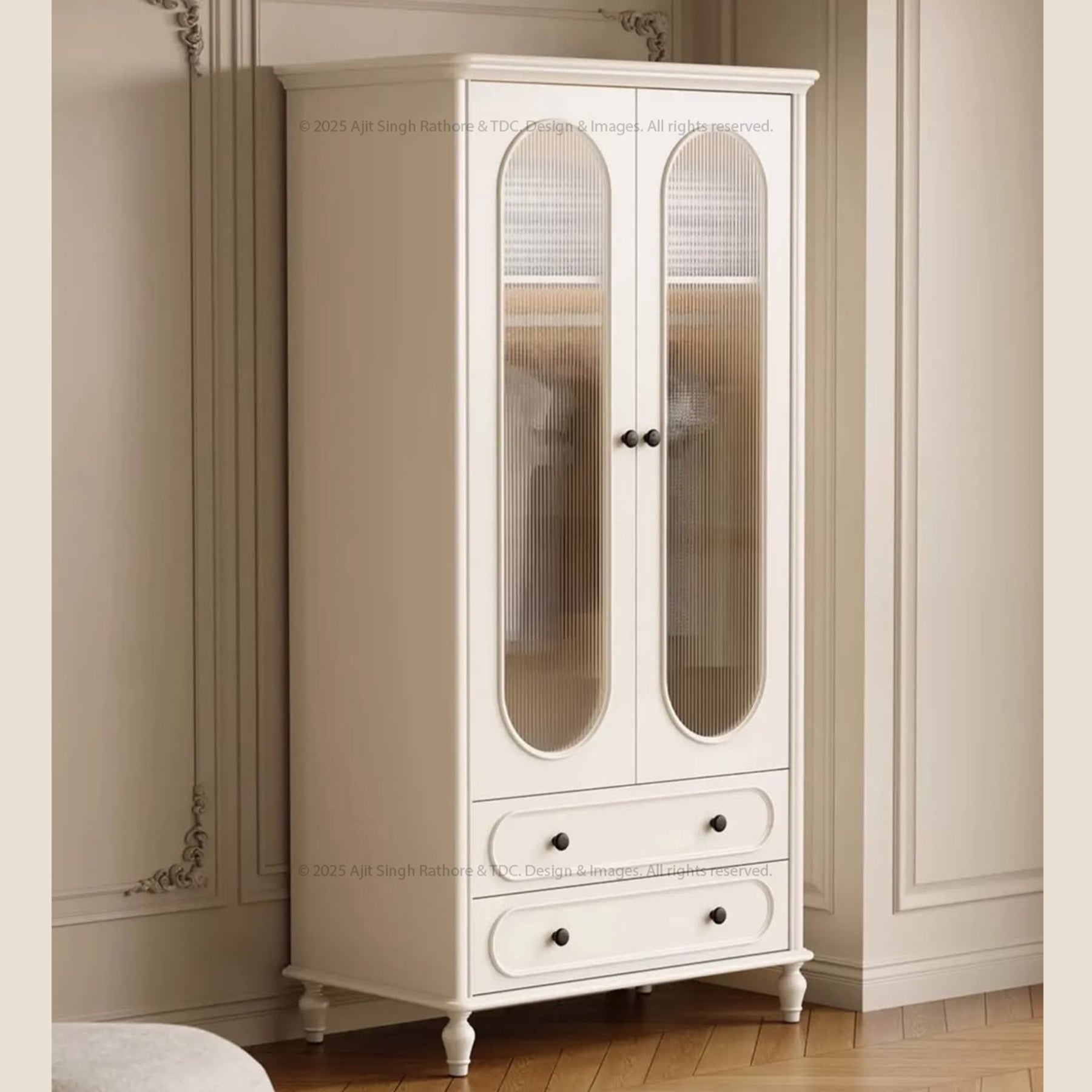 Aberdeen Solid Wood Armoire Wardrobe