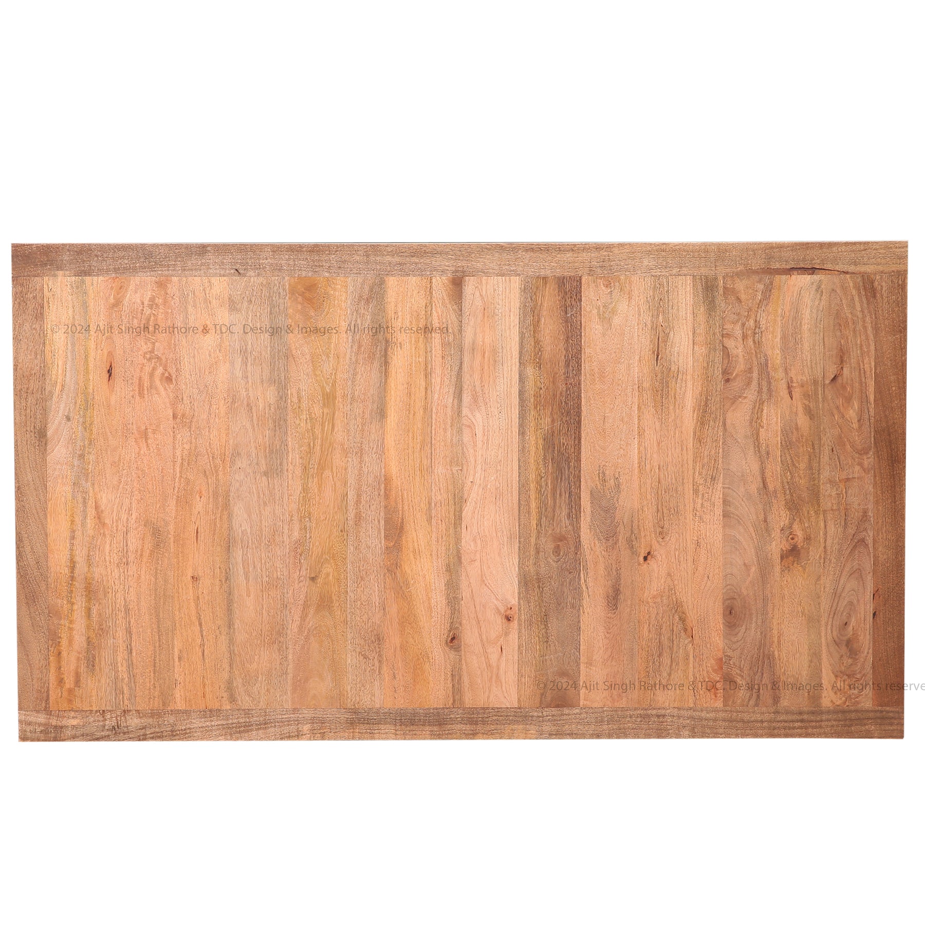 Montclair Rustic Industrial Solid Wood Dining Table