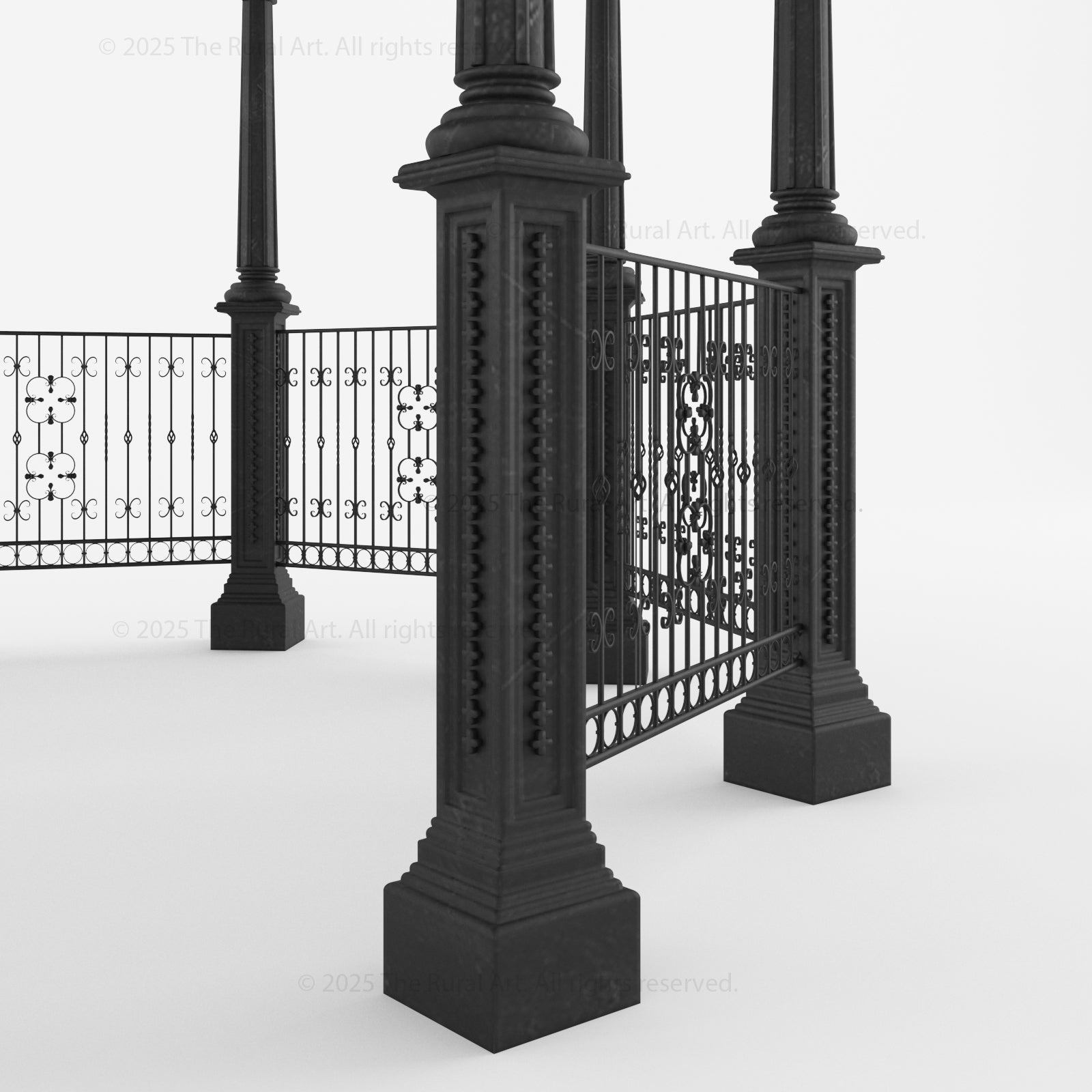 Victorian Wrought Iron Garden Dome Gazebo – Handcrafted Outdoor Elegance