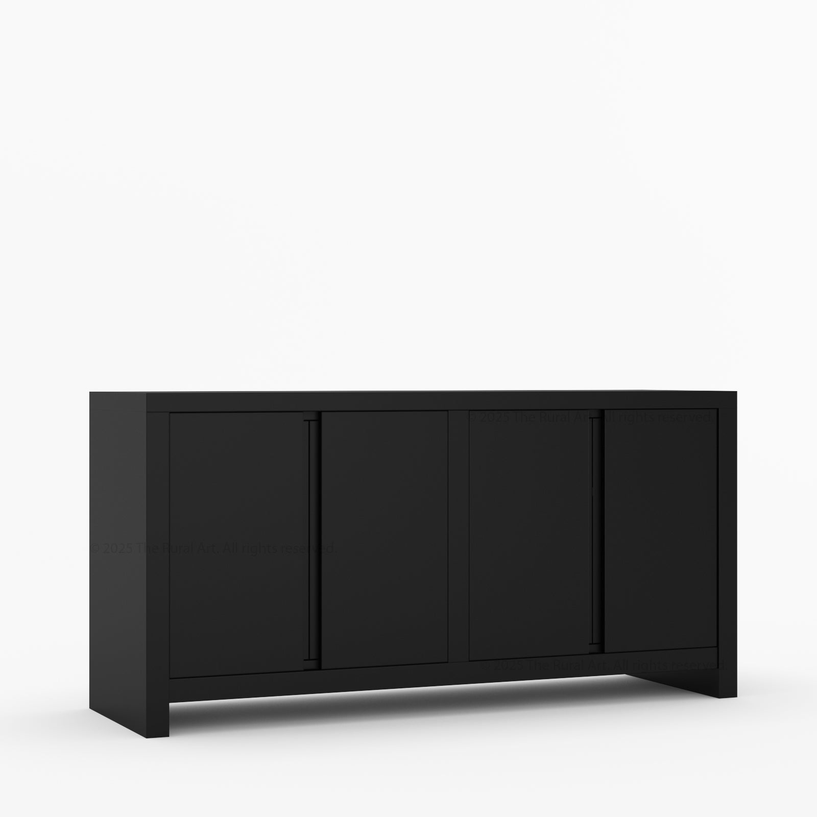 Fontana Modern Solid Wood Sideboard Buffets Cabinet