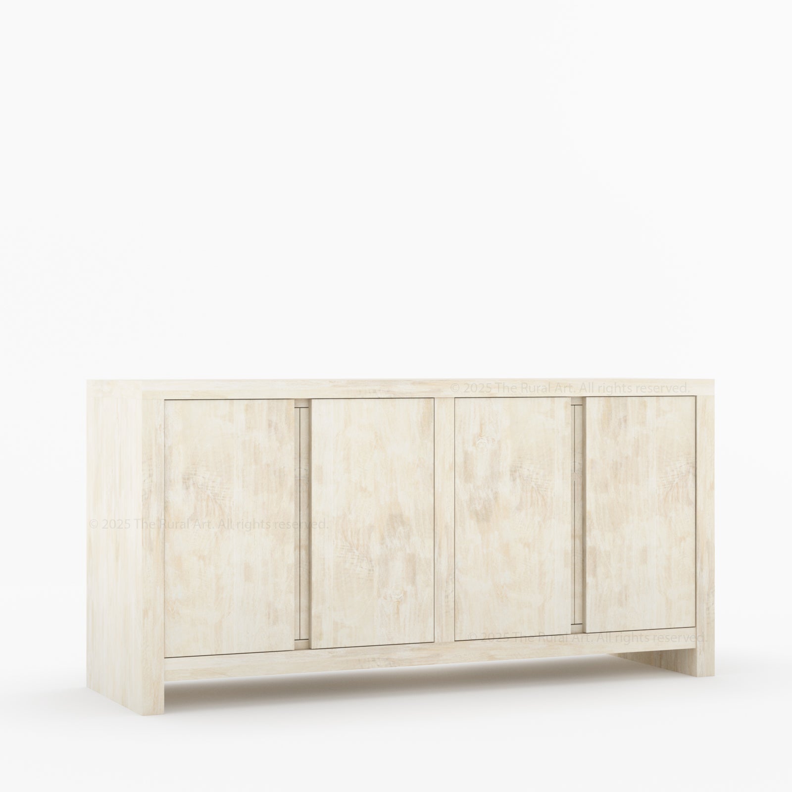 Fontana Modern Solid Wood Sideboard Buffets Cabinet