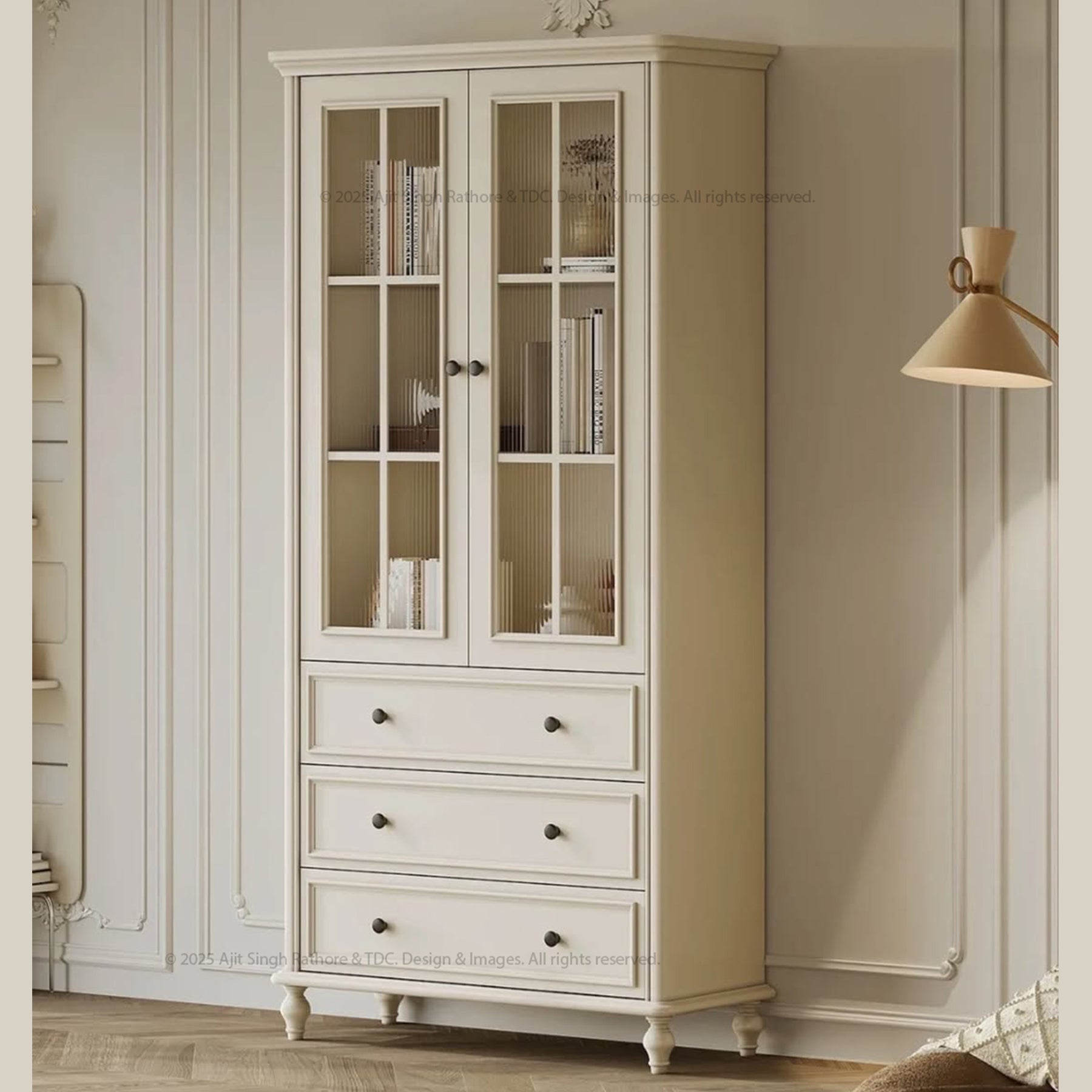 Bessemer Snowcrest Solid Wood Bookshelf