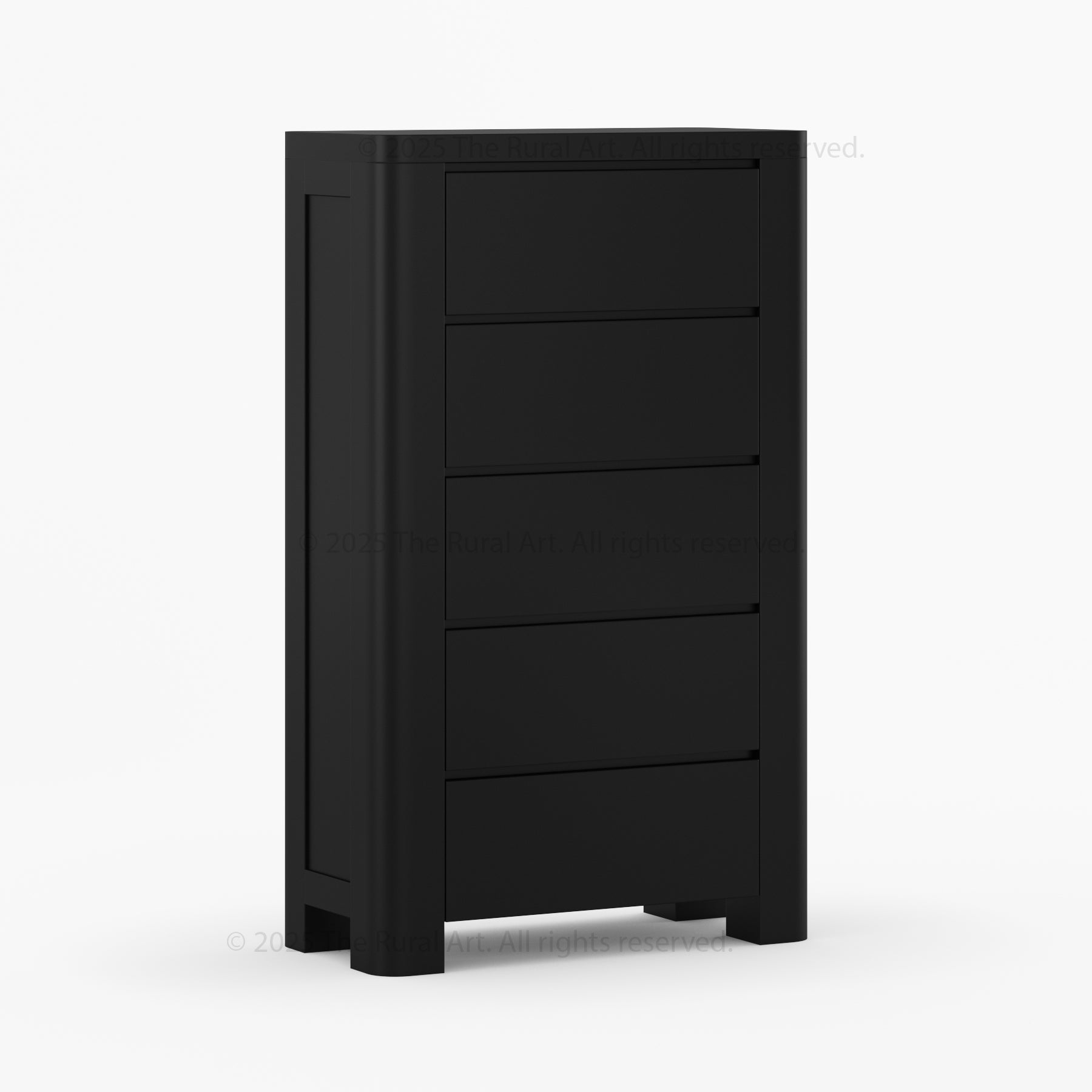 Levittown Solid Wood 6-Drawer Dresser Storage Chest