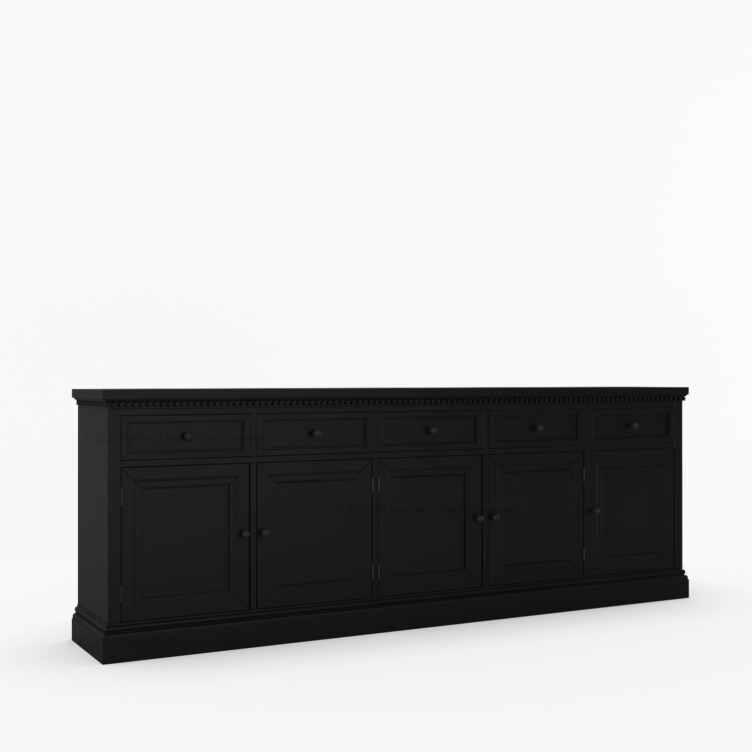 Crossett Solid Wood Sideboard Buffet in Weathered Drift Finish