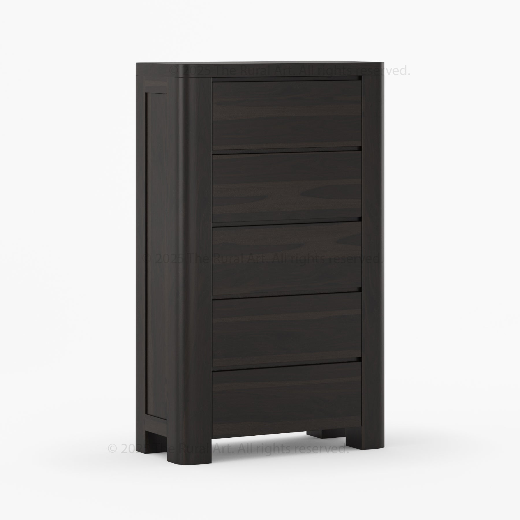 Levittown Solid Wood 6-Drawer Dresser Storage Chest