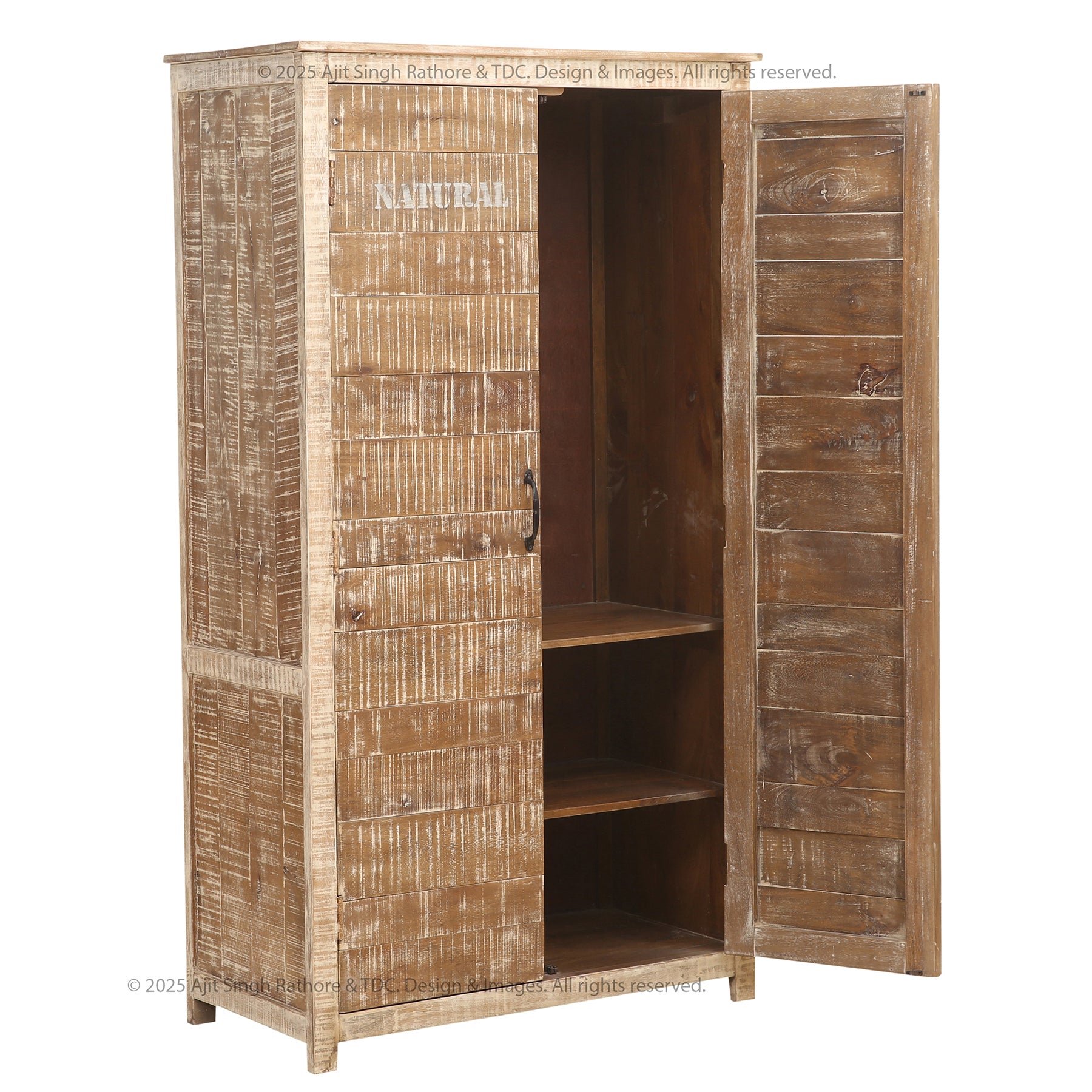 Madison Urban Edge Solid Wood Armoire
