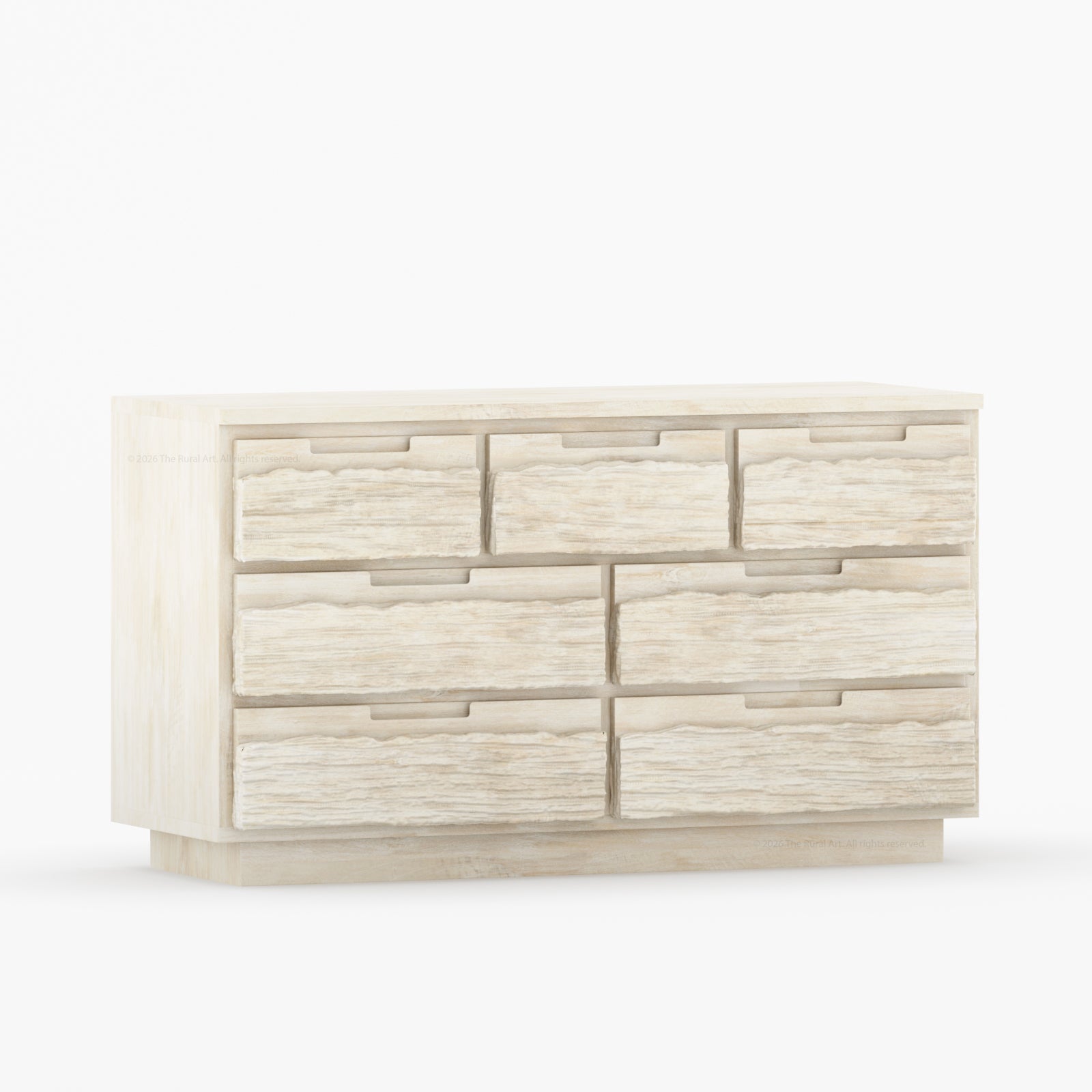 Nome Modern Solid Wood Textured Dresser