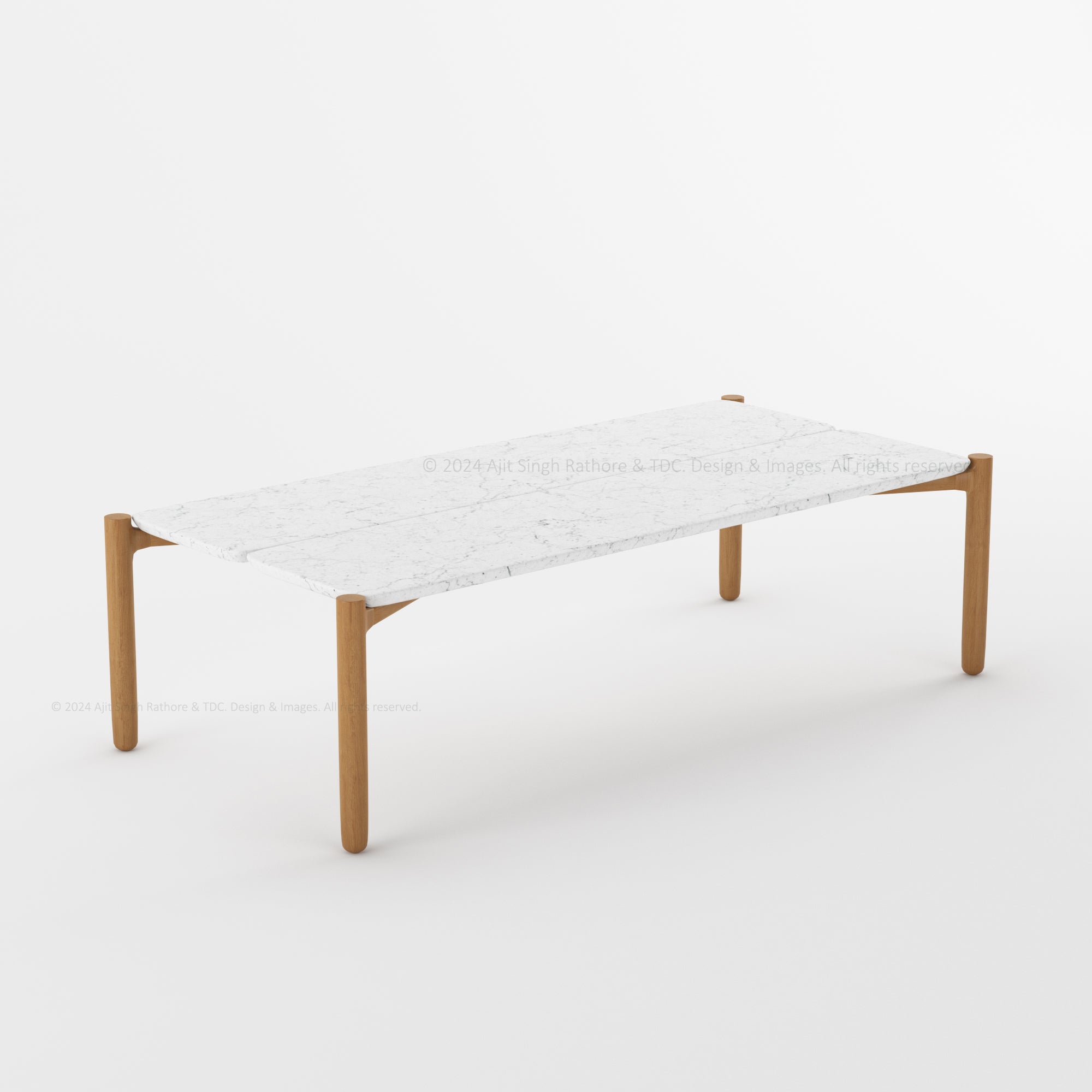 Farmington Teak Wood Dining Table and Chair Set