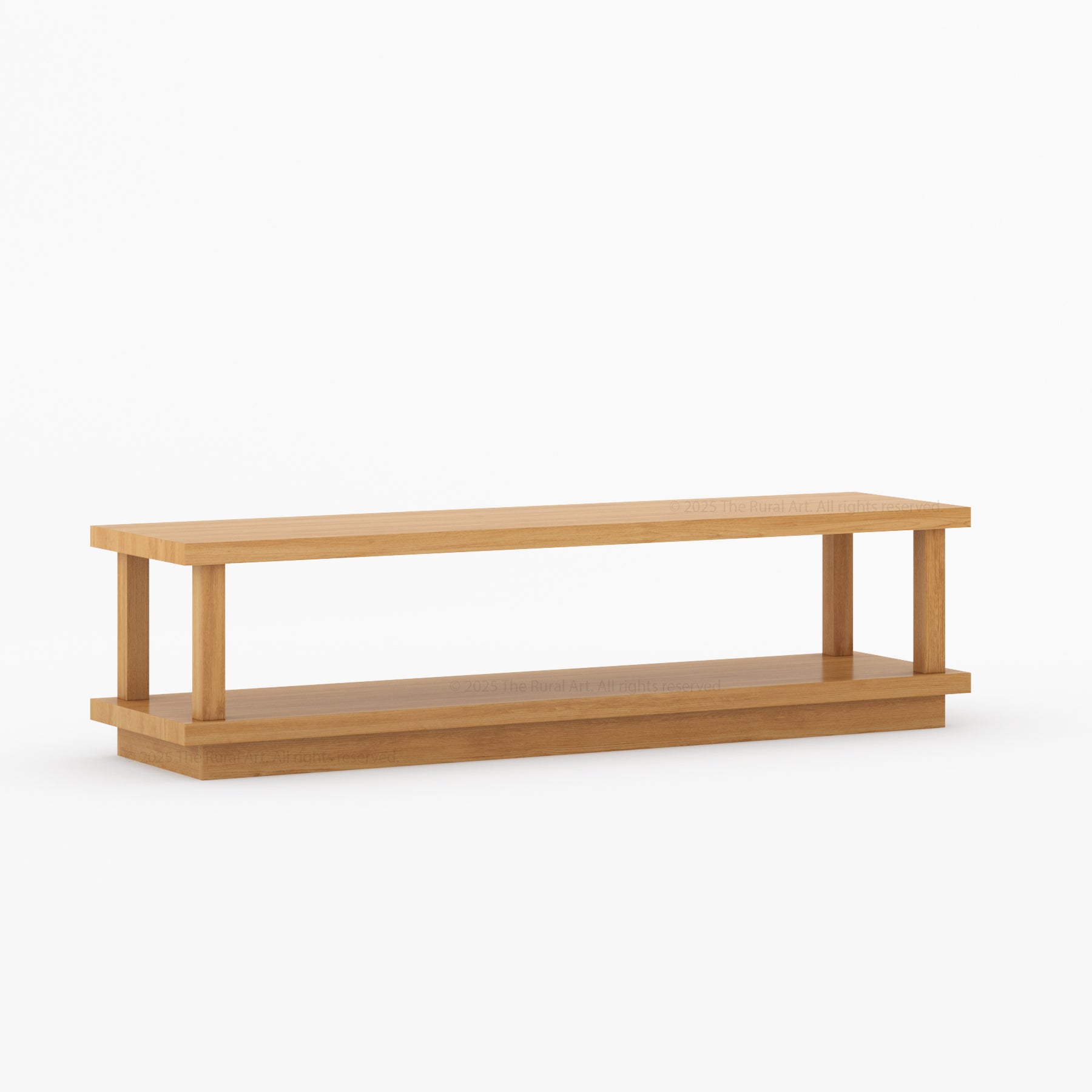 Kingston Solid Wood 2 Tier Bench for Bedroom