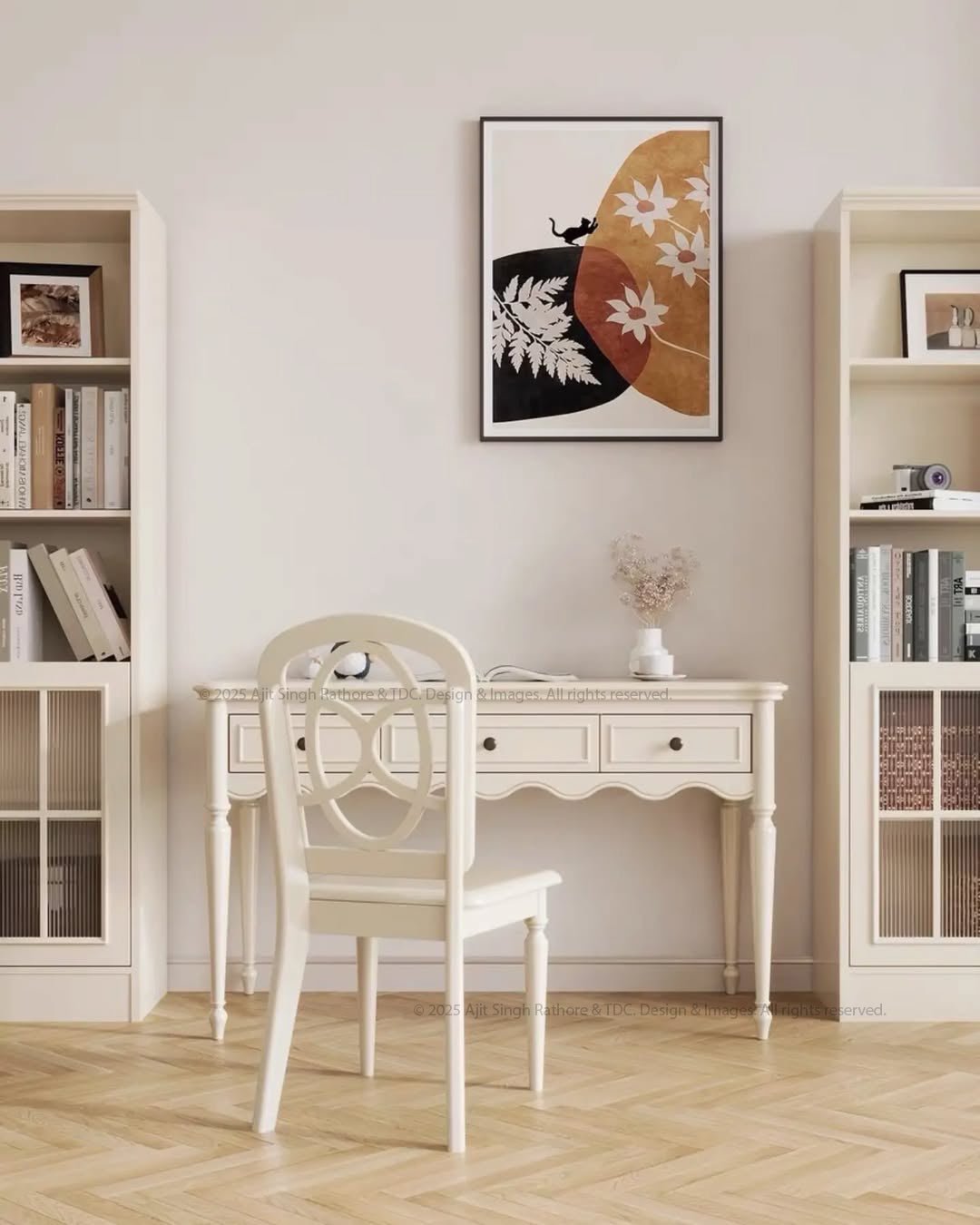 Birmingham Heirloom Writing Secretary Desk & Chair Set