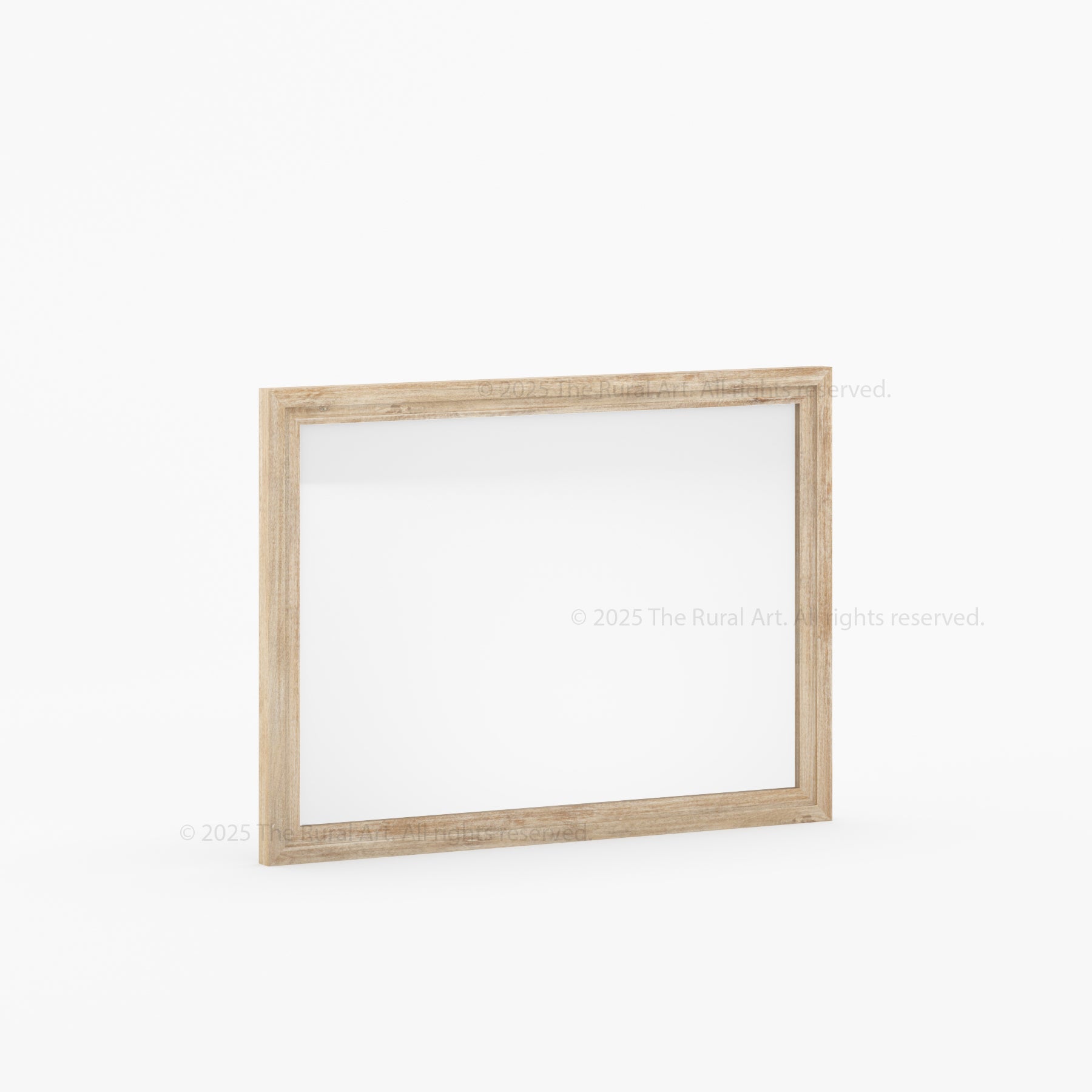 Seabrook Solid Wood Framed Wall Mirror with Clean Edge Detailing