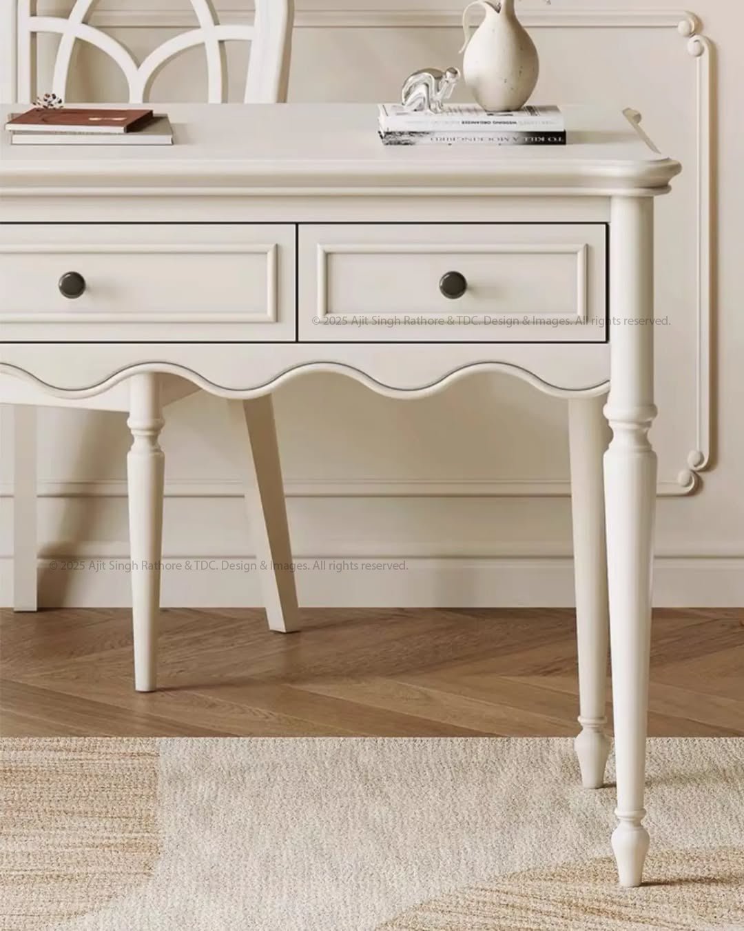 Birmingham Heirloom Writing Secretary Desk & Chair Set