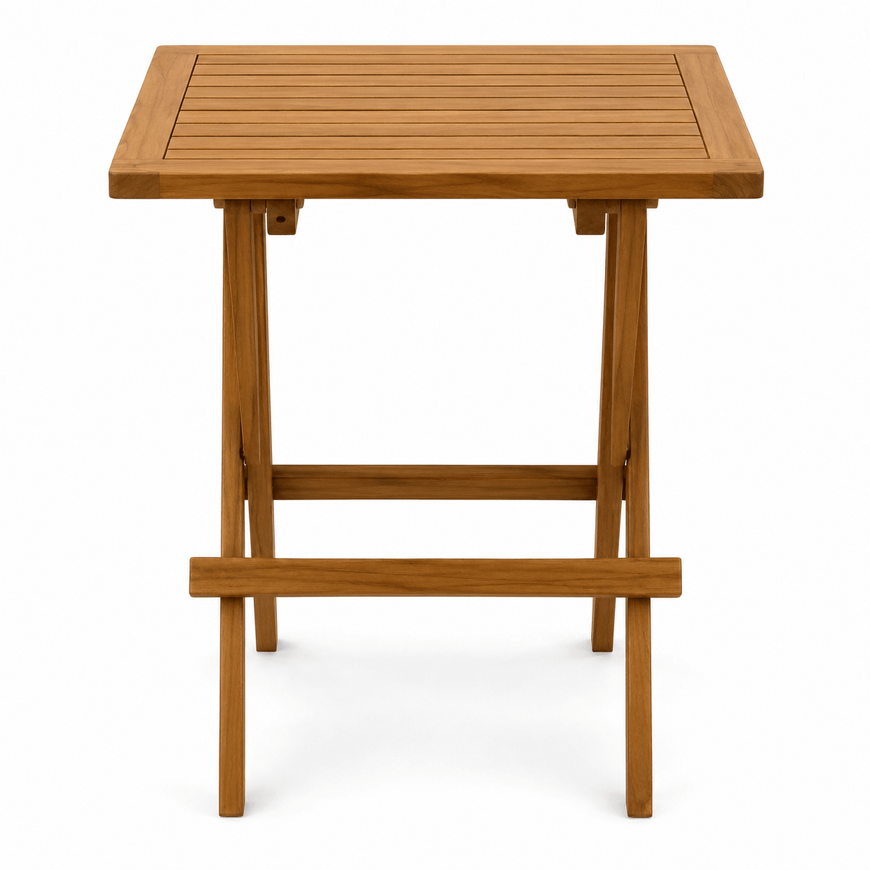 Fresno Folding Solid Wood Square Outdoor Table