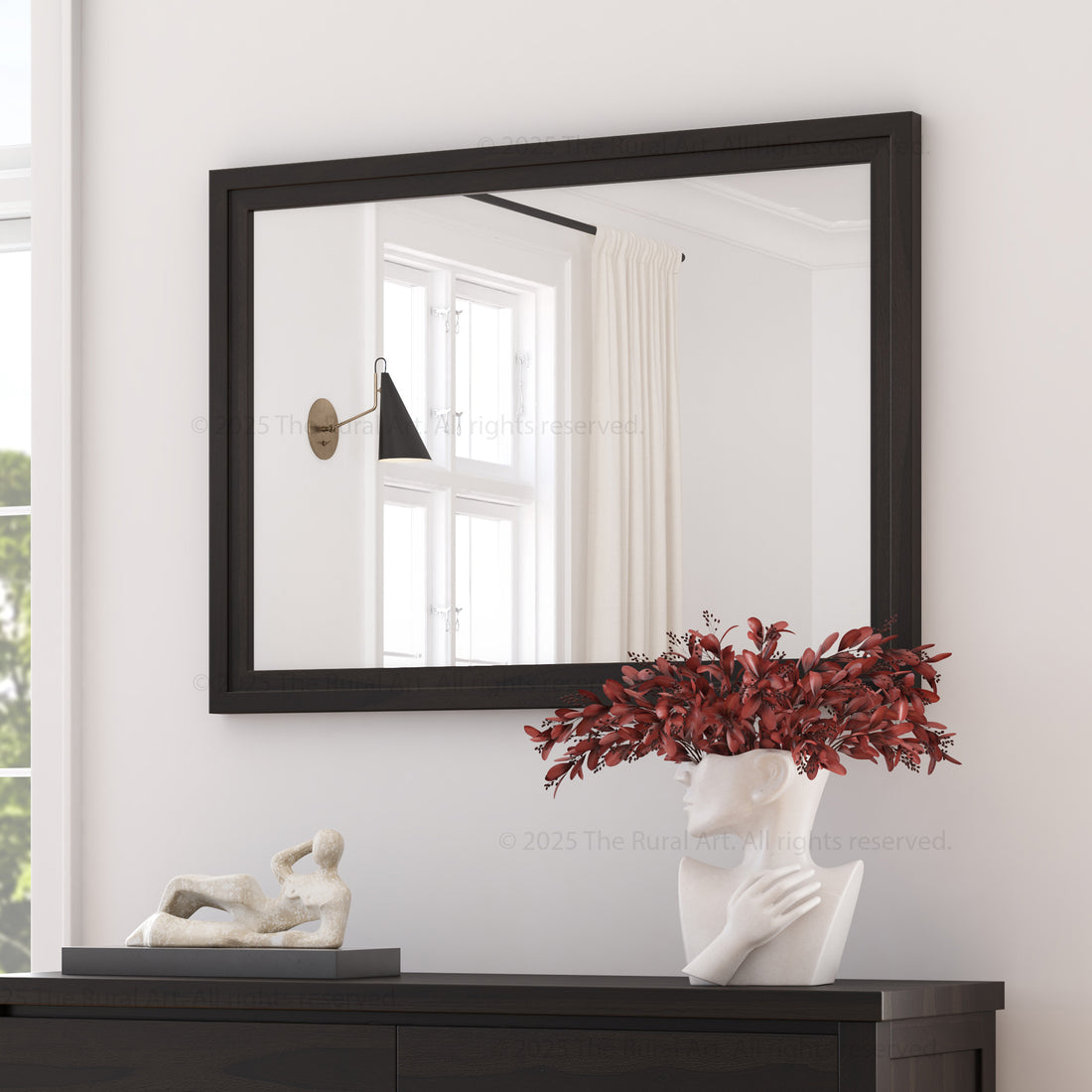 Baytown Solid Wood Mirror Frame Large
