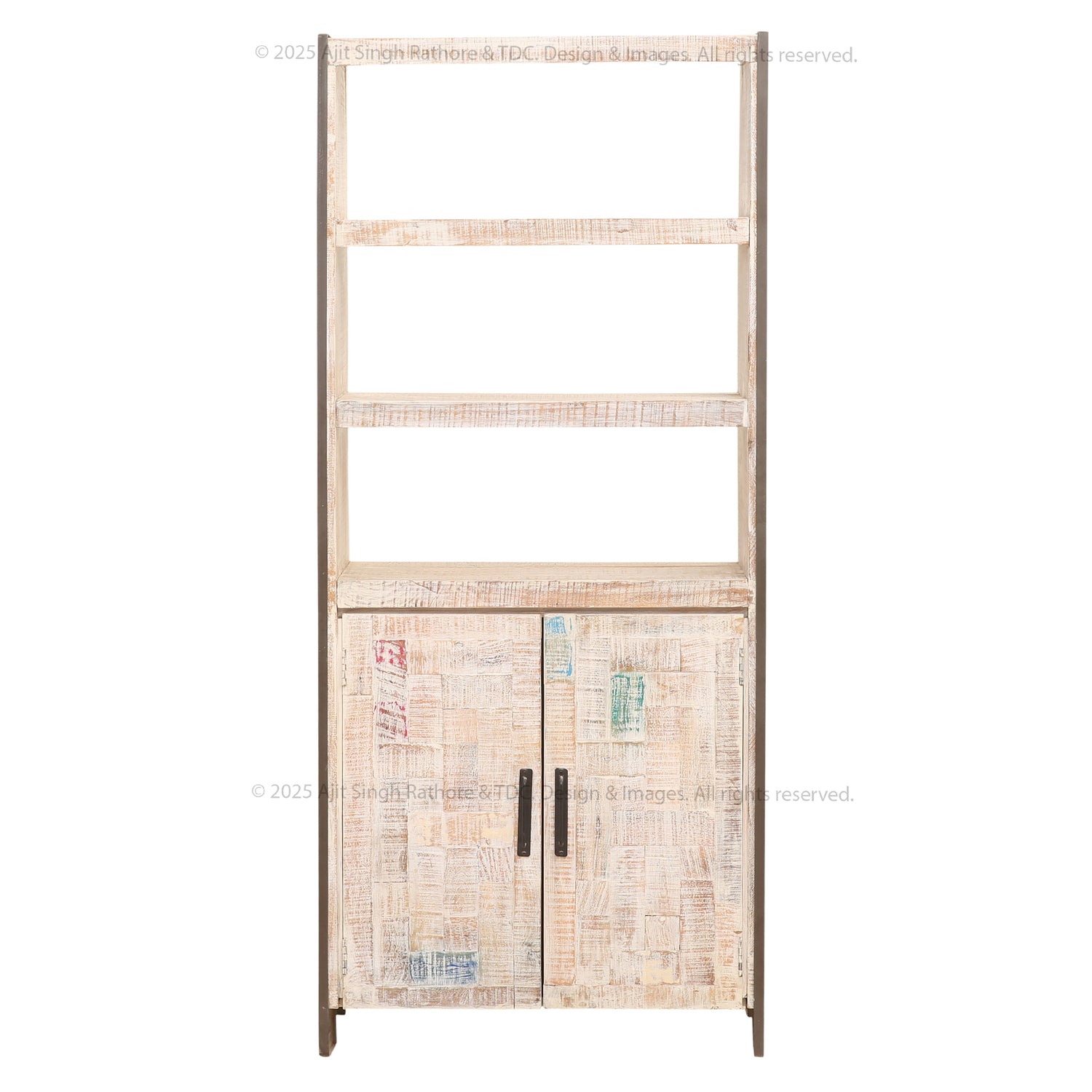 Lakehurst Vintage Fusion Solidwood Bookshelf