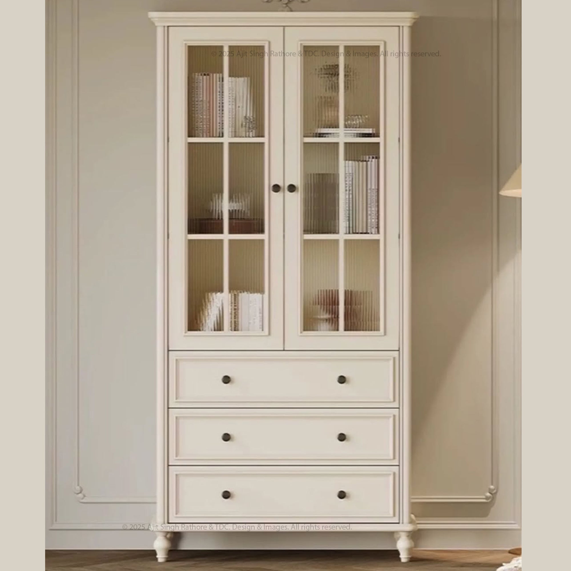 Bessemer Snowcrest Solid Wood Bookshelf