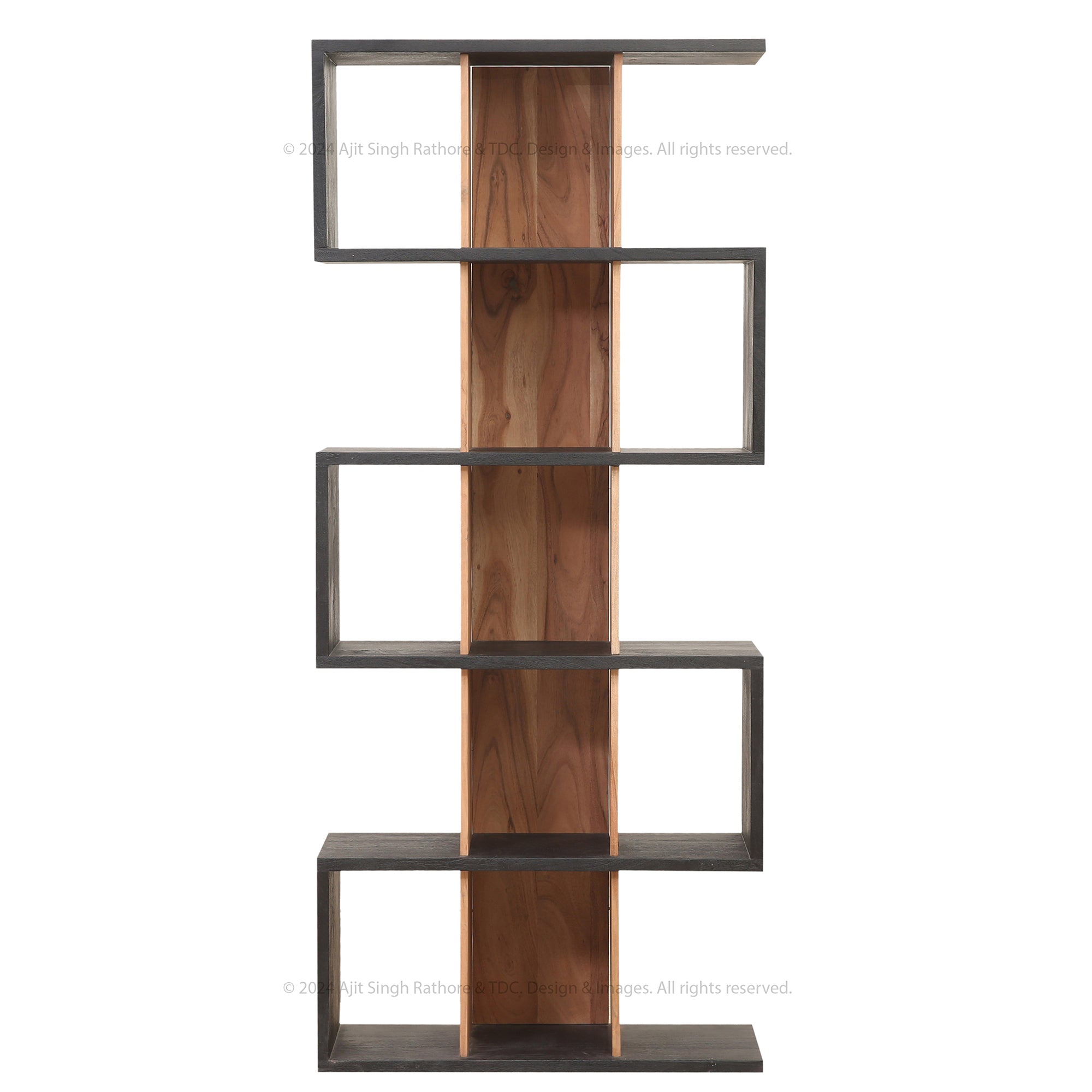 Windsor Contemporary Solid Wood Bookshelf