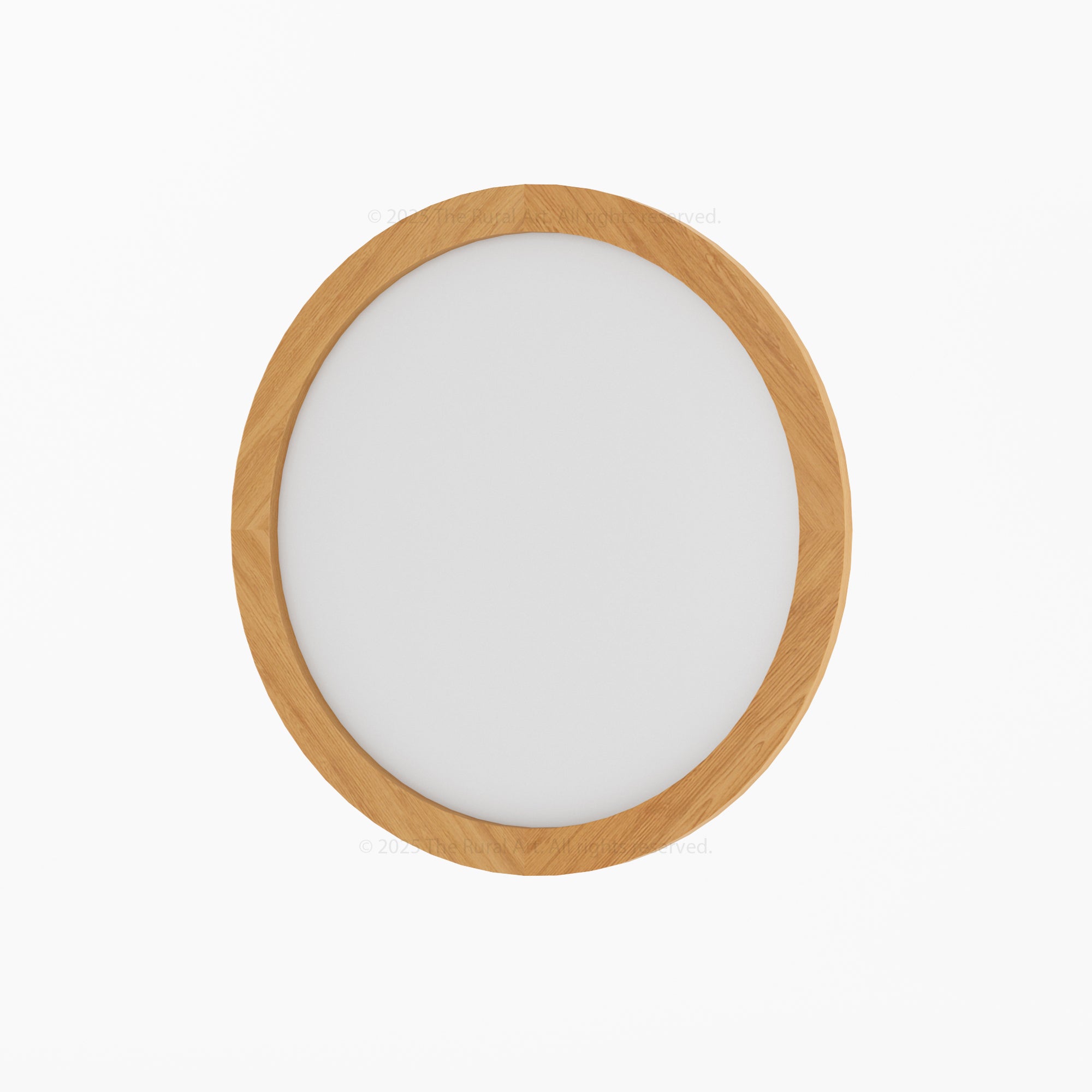 Orlando Solid Wood Round Mirror Frame