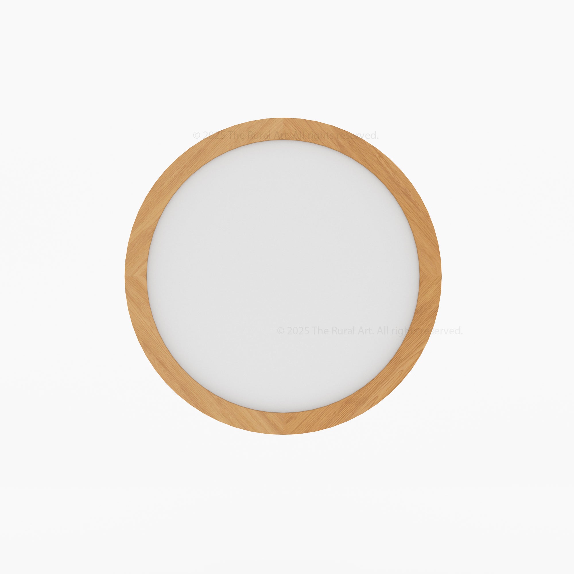 Orlando Solid Wood Round Mirror Frame