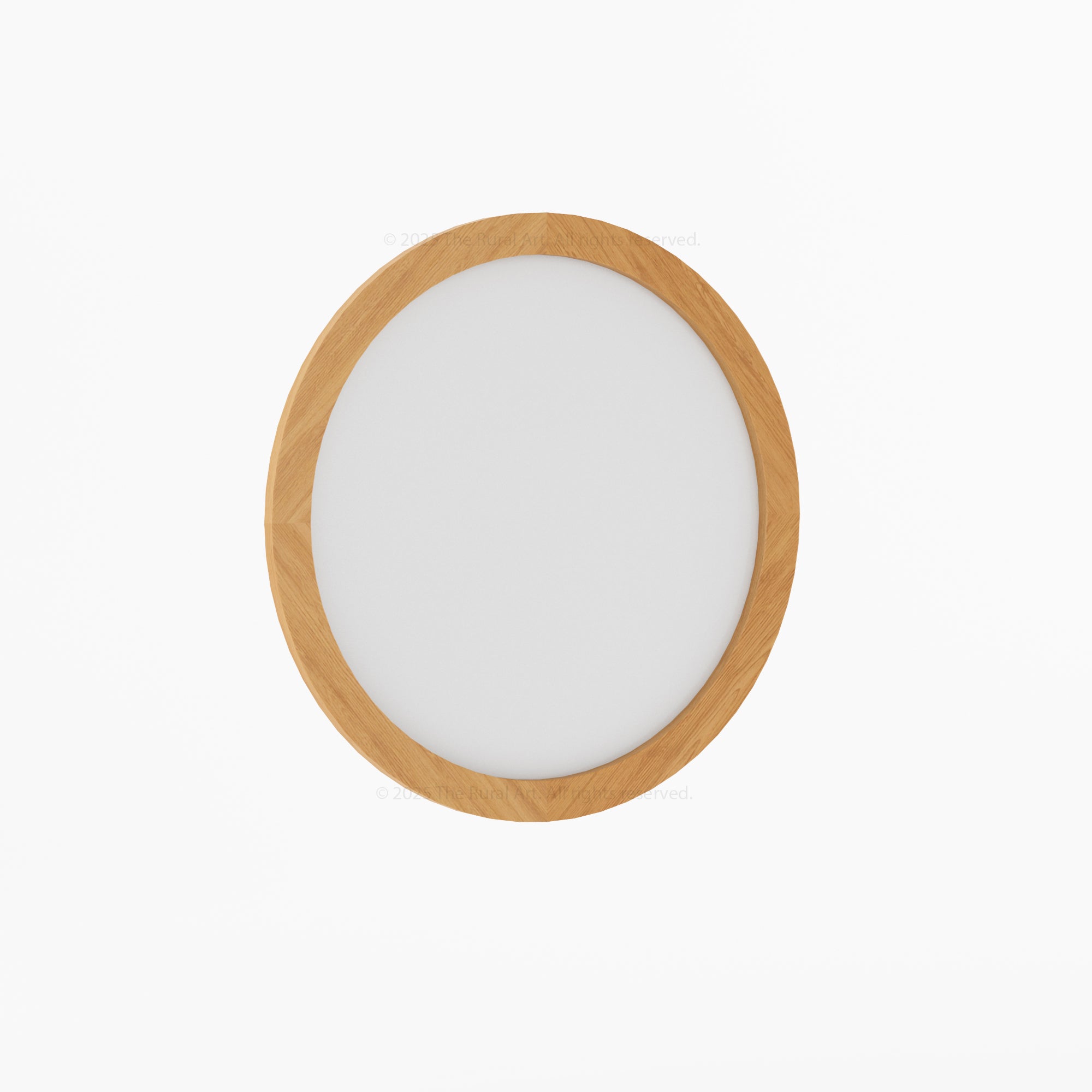 Orlando Solid Wood Round Mirror Frame