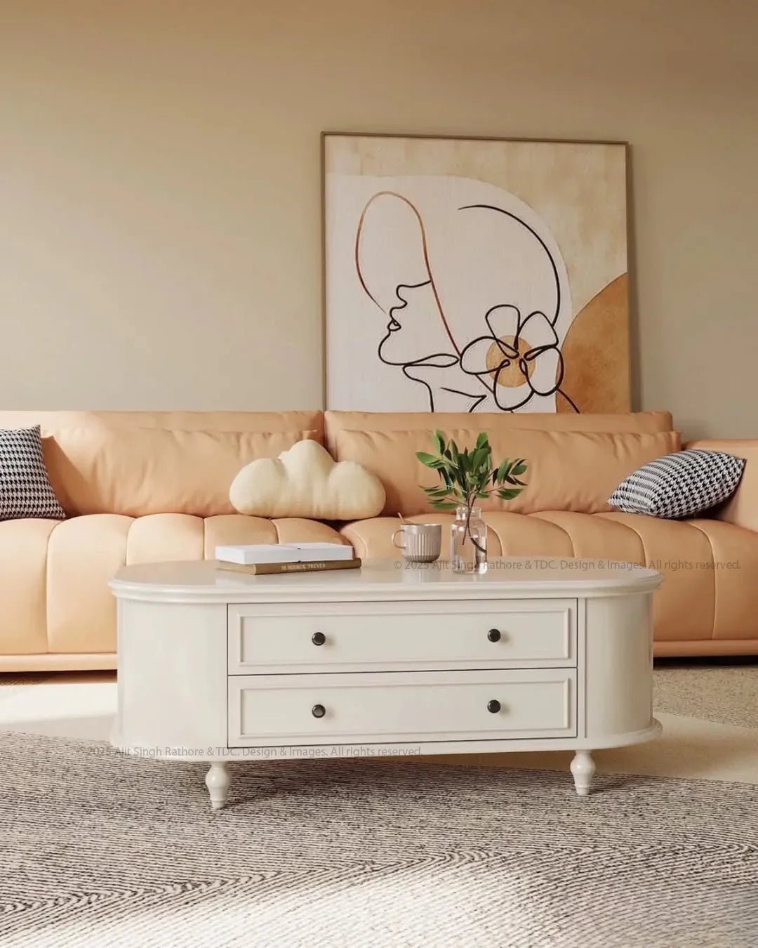 20 Oval Coffee Tables Ideas for Alternative Ways to Design Your Space Using Shape & Form