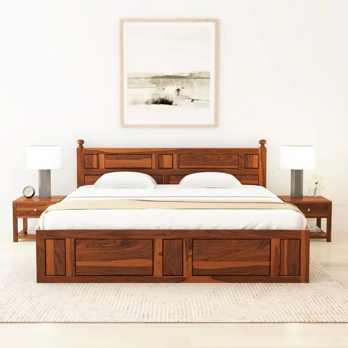 Solid Wood Bed for Your Home