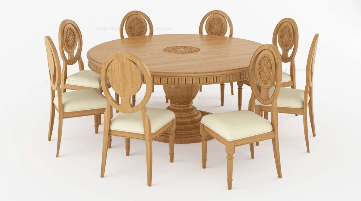 The 12 Best Round Dining Tables That Redefine Luxury