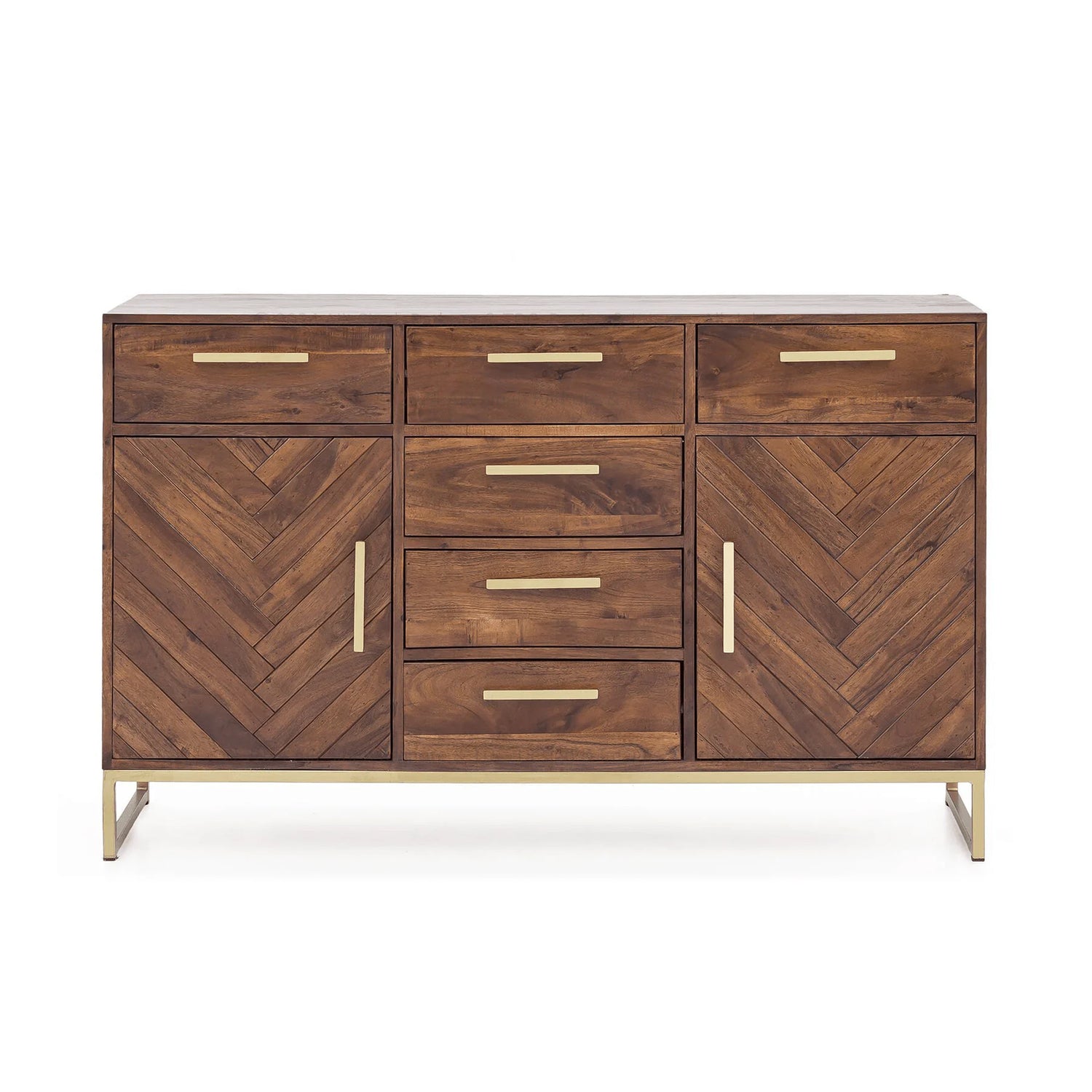 Helena Rustic Solid Wood Buffet Sideboard