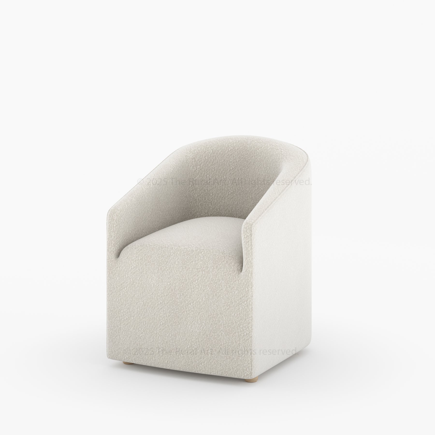 Philadelphia Curved Upholstered Dining &amp; Accent Chair
