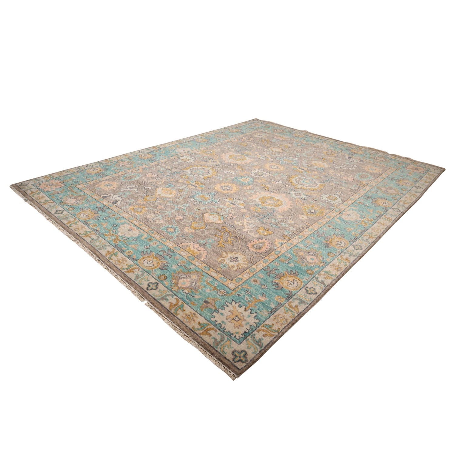 Savannah Hand-Knotted Wool Oushak Rug