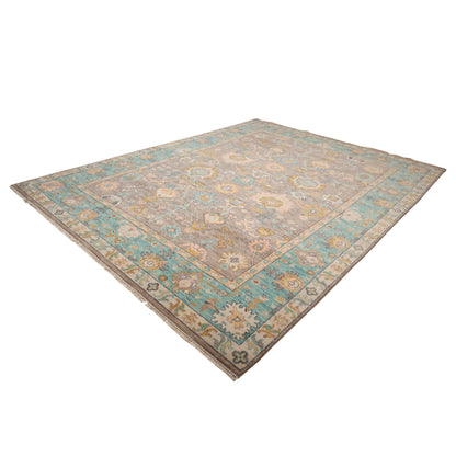 Savannah Hand-Knotted Wool Oushak Rug