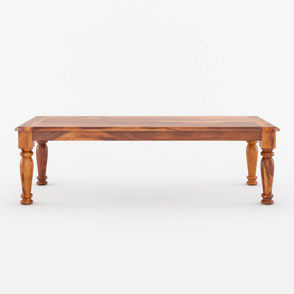 Clermont Large Rectangle Dining Table Rustic Solid Wood