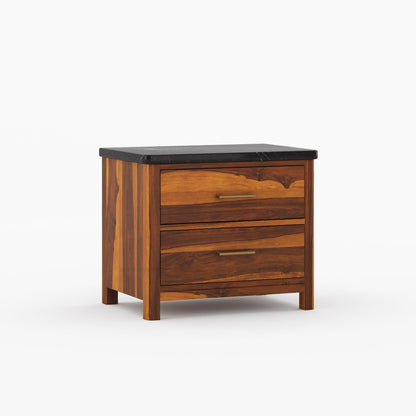 Sebring Prestige Nightstand with Stone-Top