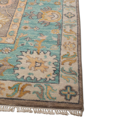 Savannah Hand-Knotted Wool Oushak Rug