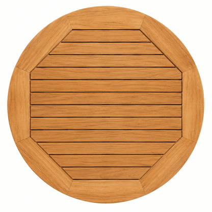Chico Solid Wood Folding Round Bistro Table