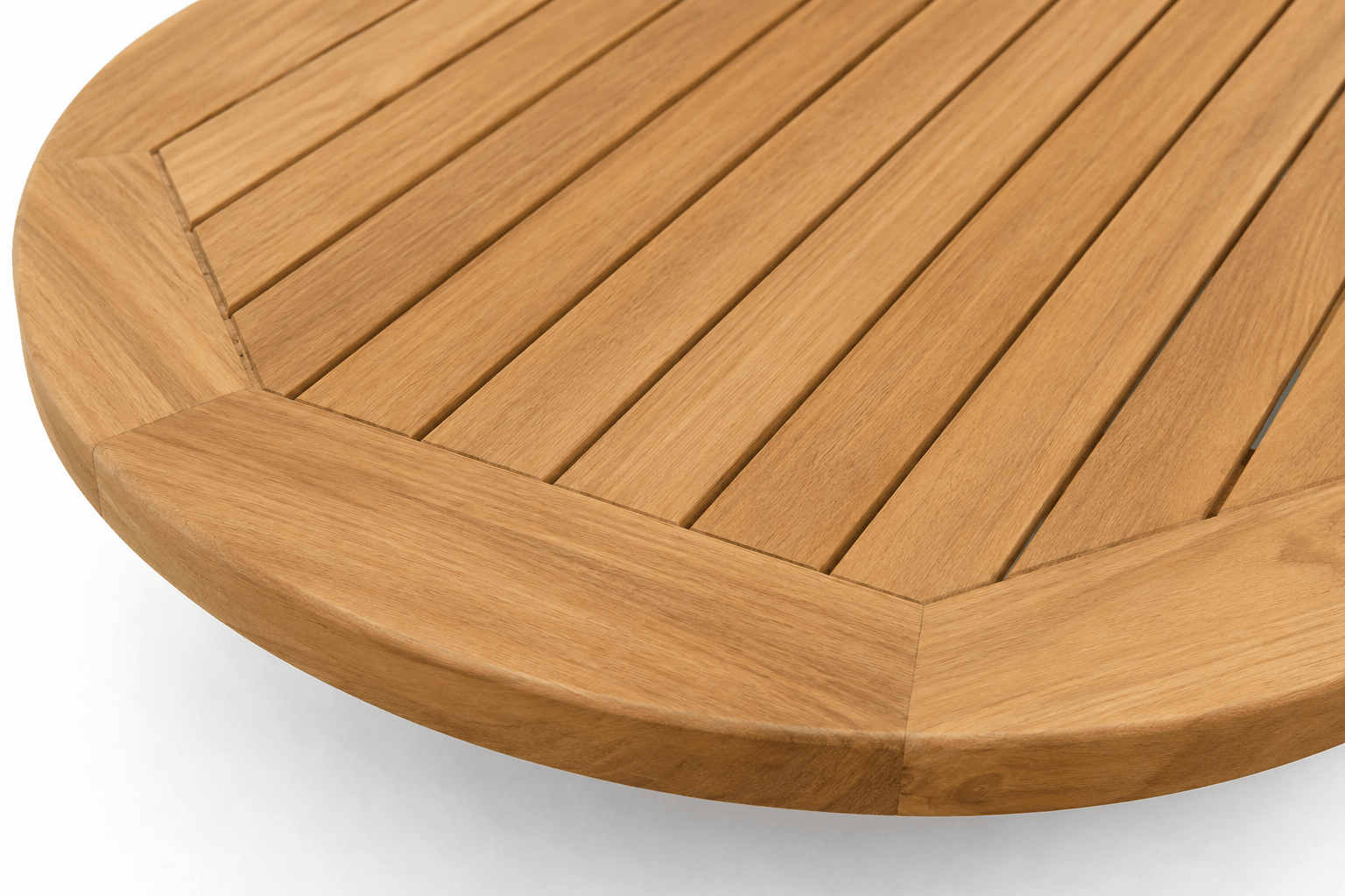 Palmer Solid Teak Wood Extendable Oval Dining Table with Butterfly Leaf &amp; Trestle Base